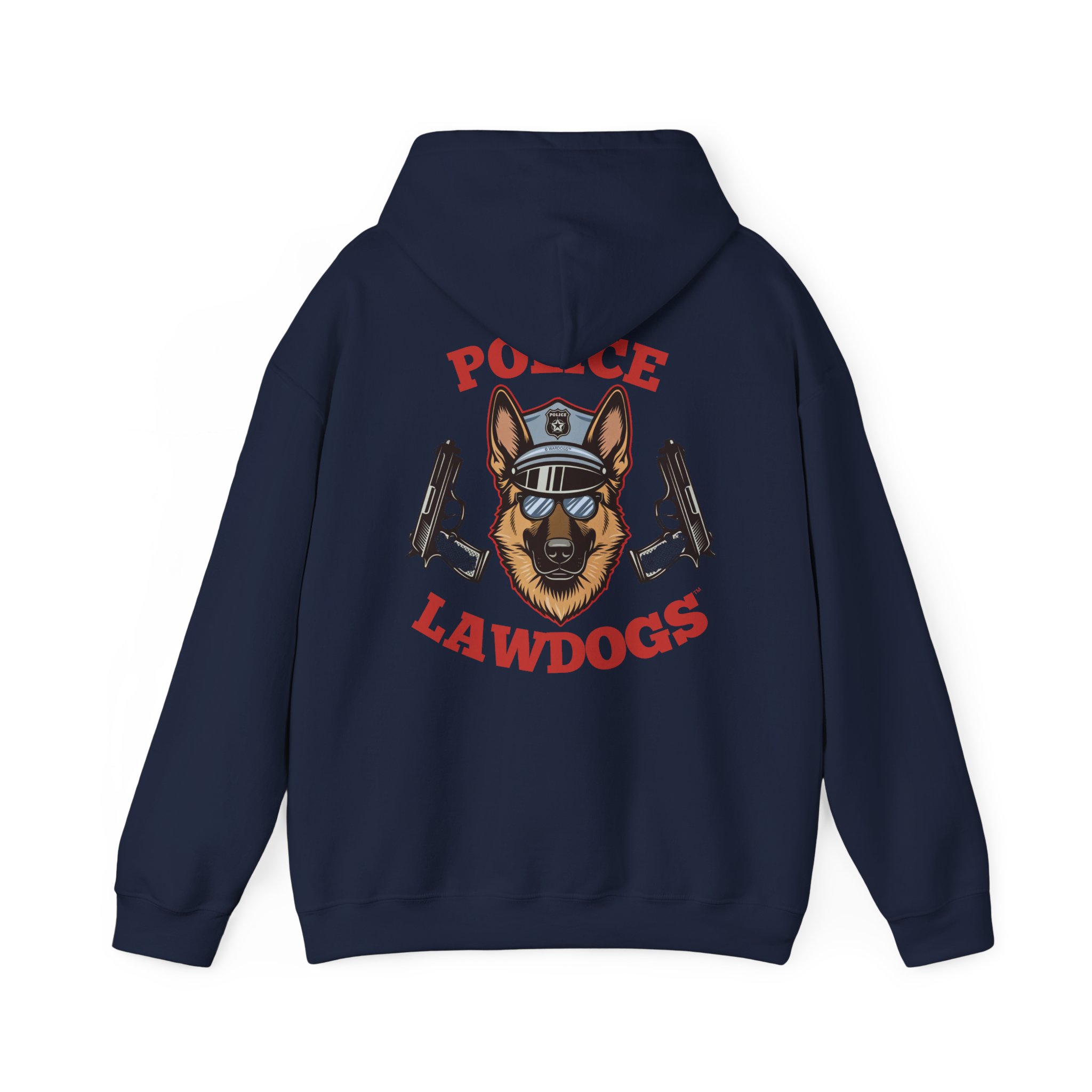 Police Lawdogs Hoodie — K9 Unit German Shepherd Tactical Pullover - Image 3