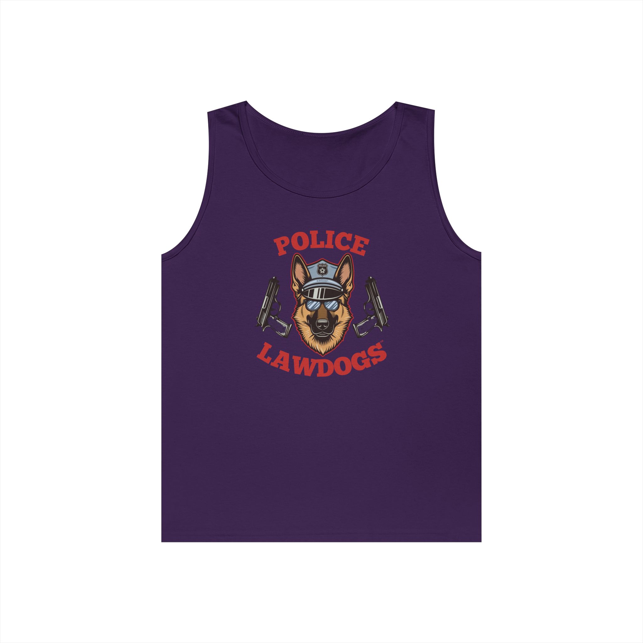 Police Lawdogs Tank Top — K9 Unit Tribute Muscle Tee - Image 25