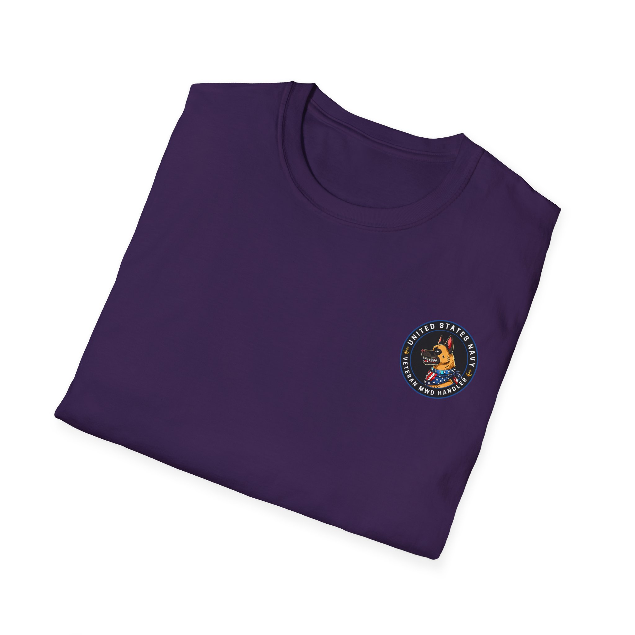 U. S. Navy Veteran MWD Handler T-Shirt - Image 52