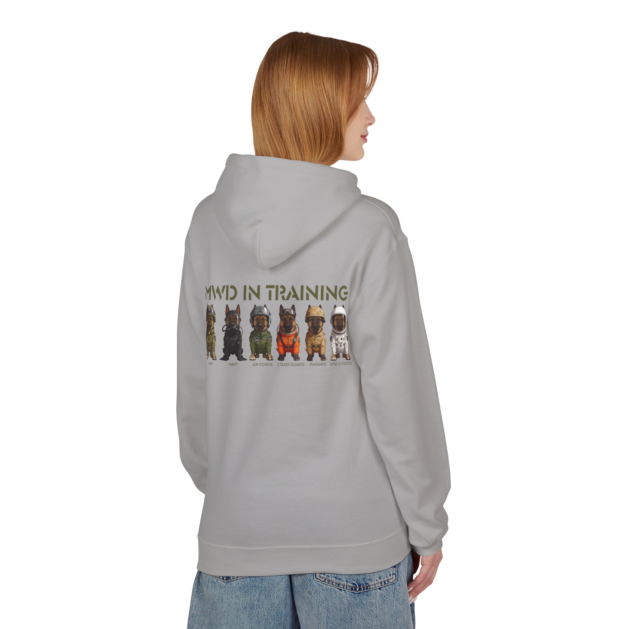 MWD in Training Hoodie — Military Working Dog Puppy Squad Sweatshirt - Image 6