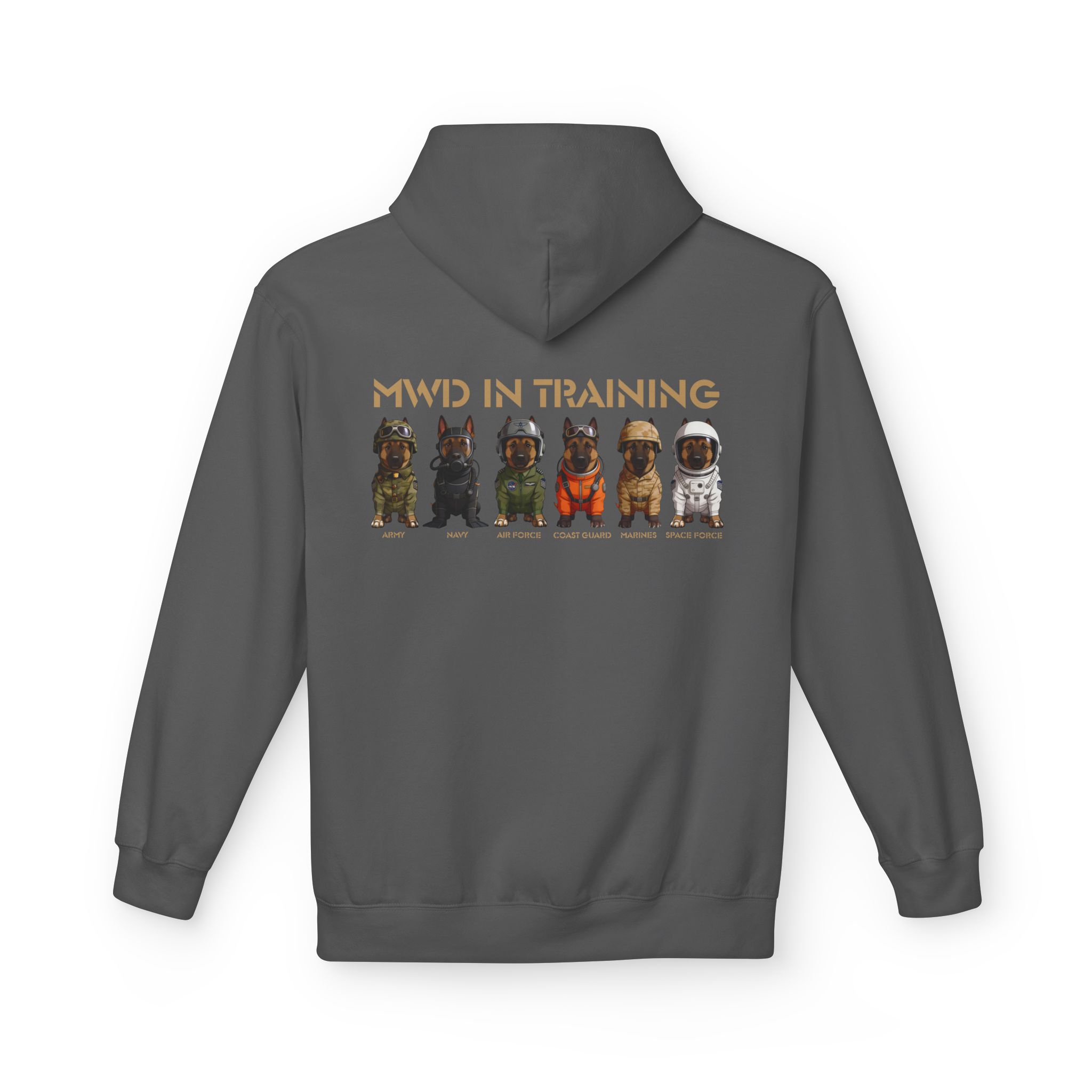 MWD in Training Hoodie — Military Working Dog Puppy Squad Sweatshirt - Image 11
