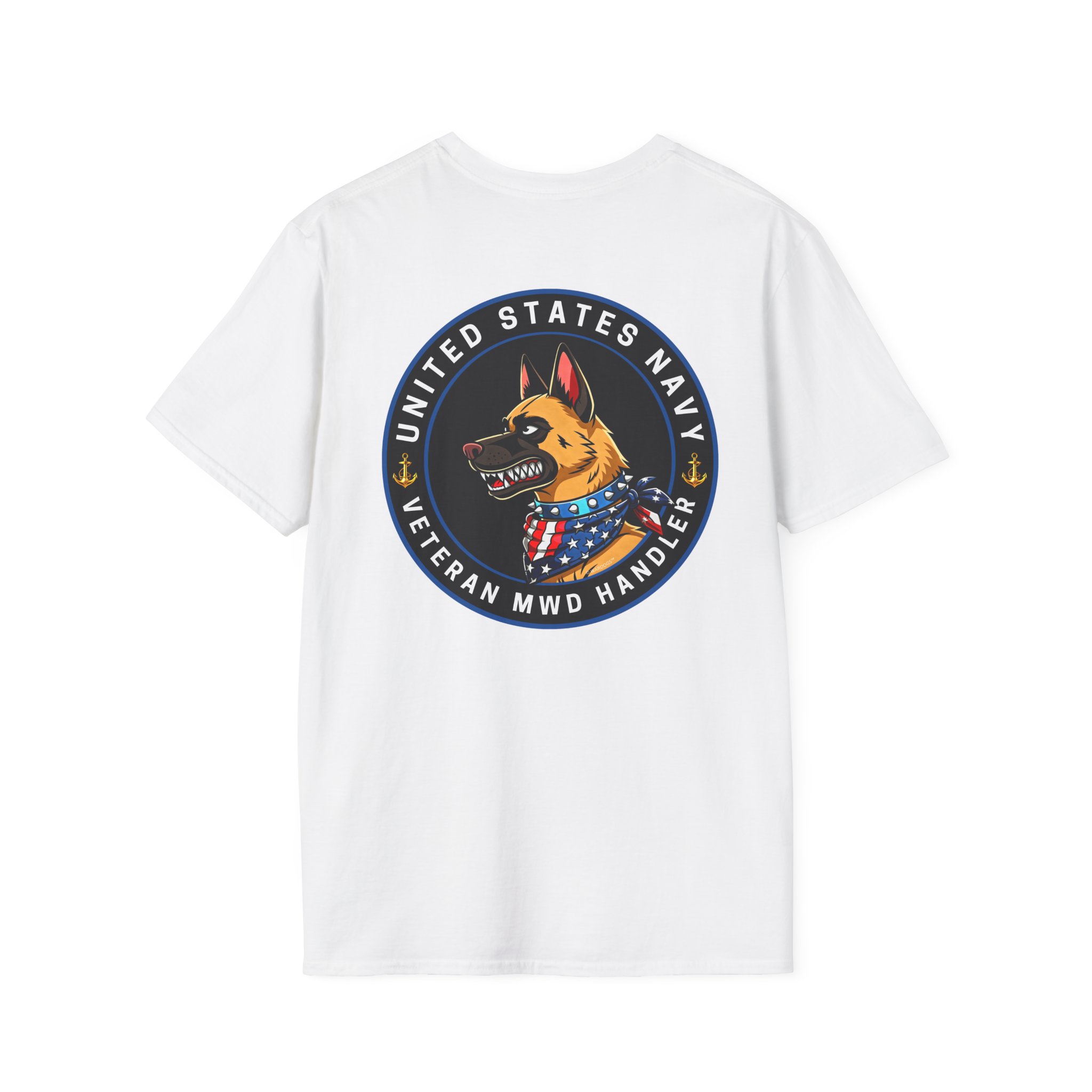 U. S. Navy Veteran MWD Handler T-Shirt - Image 6