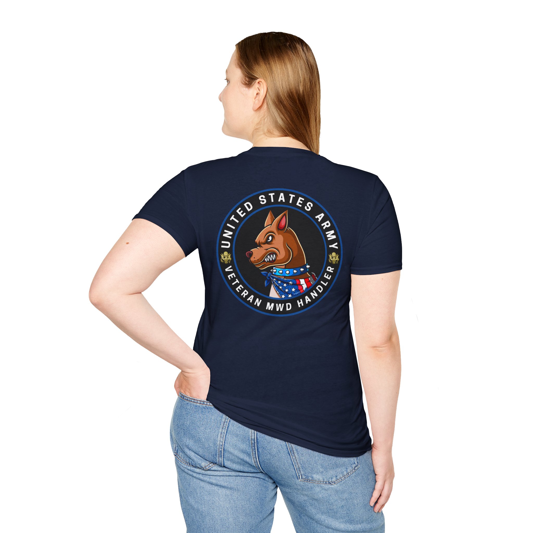 U.S. Army Veteran MWD Handler T-Shirt - Image 40