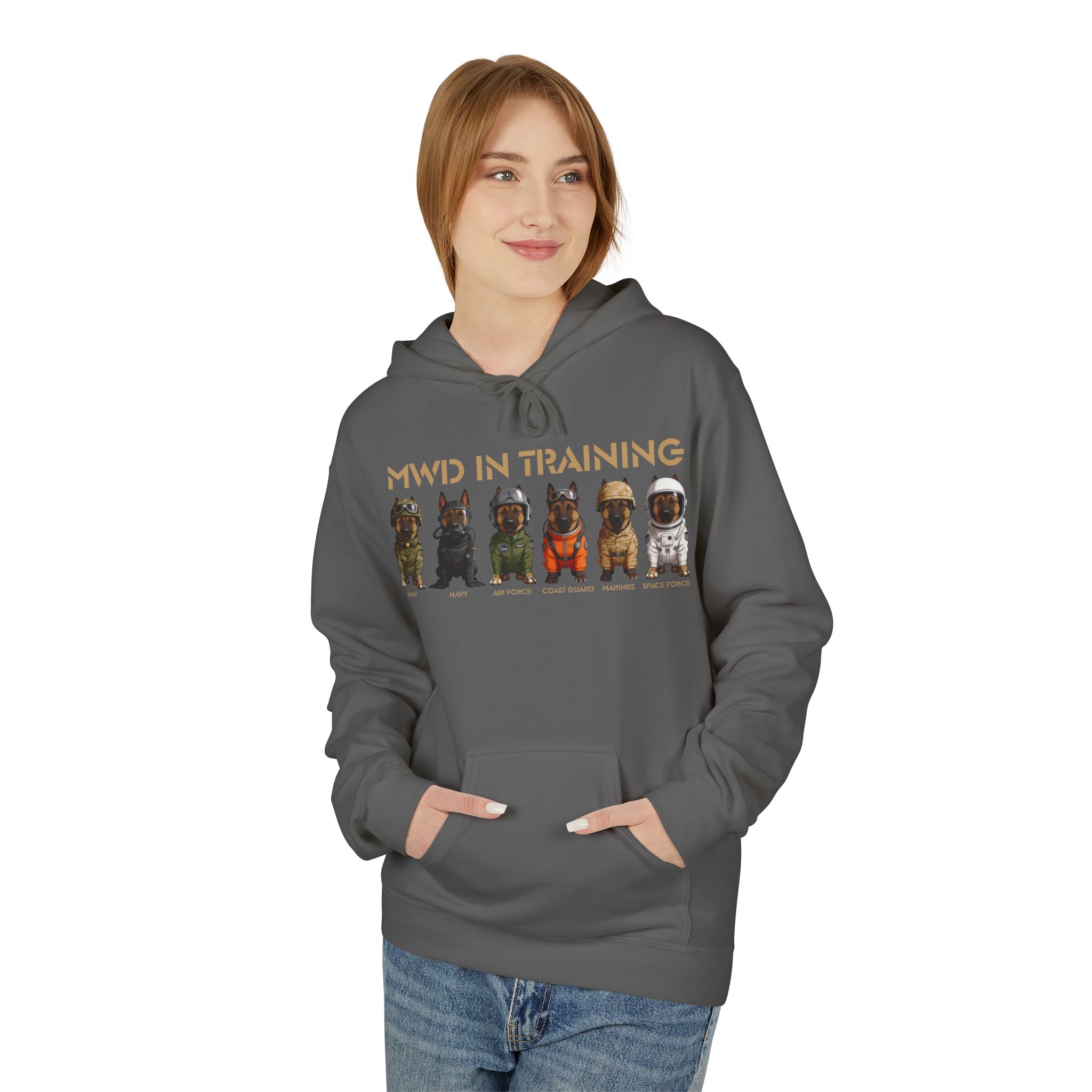 MWD in Training Hoodie — Military Working Dog Puppy Squad Sweatshirt - Image 17