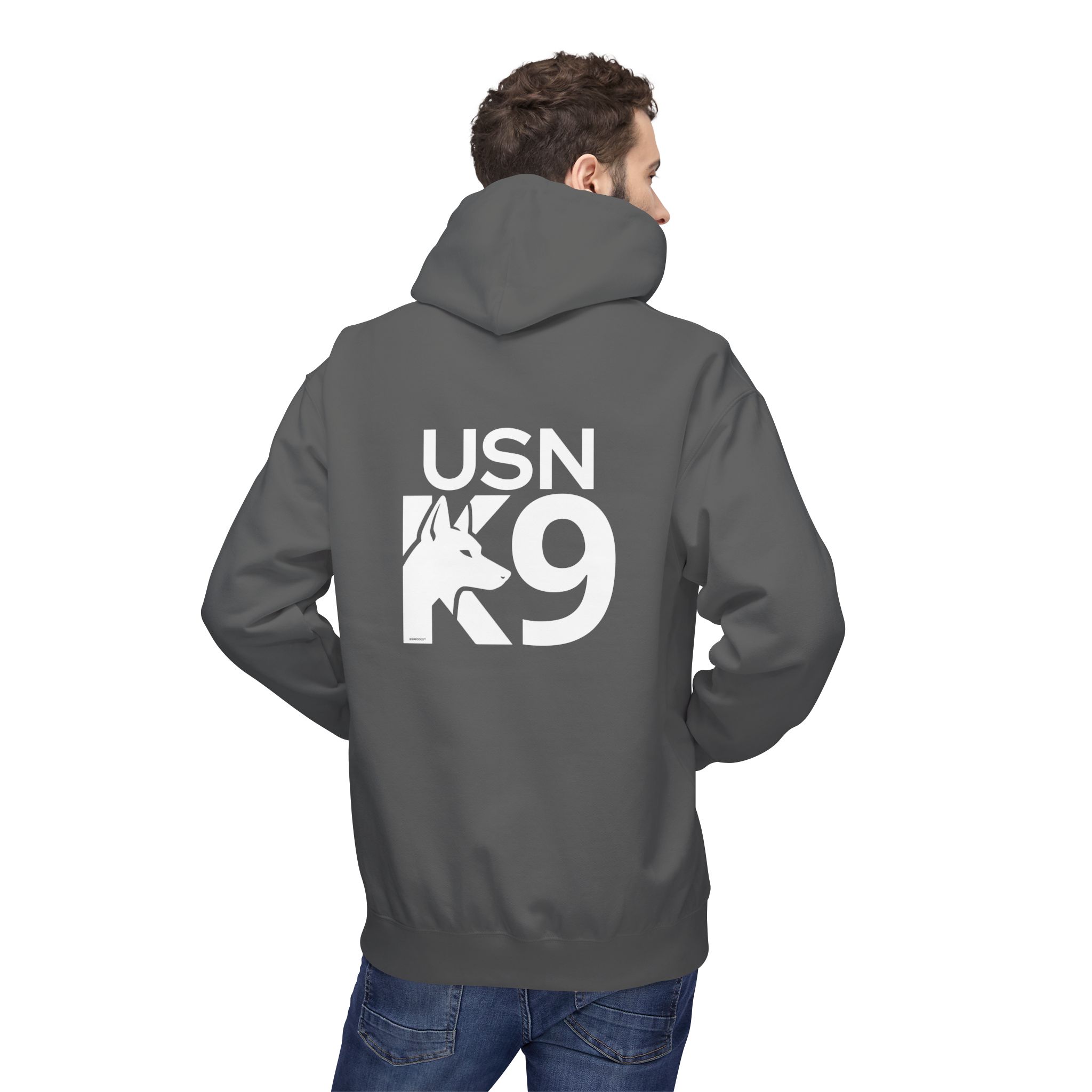 US Navy K9 Hoodie - Military Working Dog Support Pullover - Image 12
