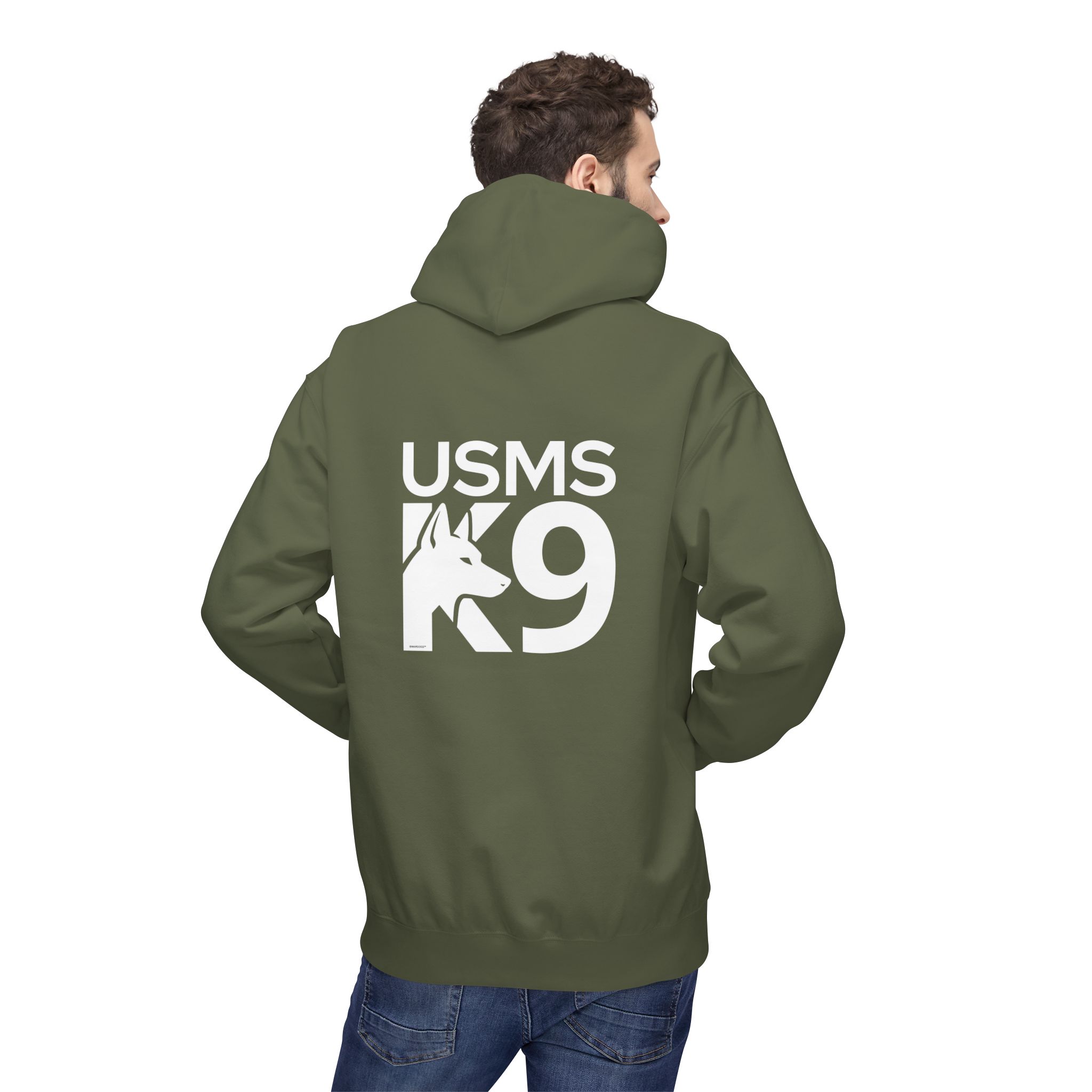 US Marshals Service K9 Hoodie - Law Enforcement Working Dog Support Pullover - Image 6