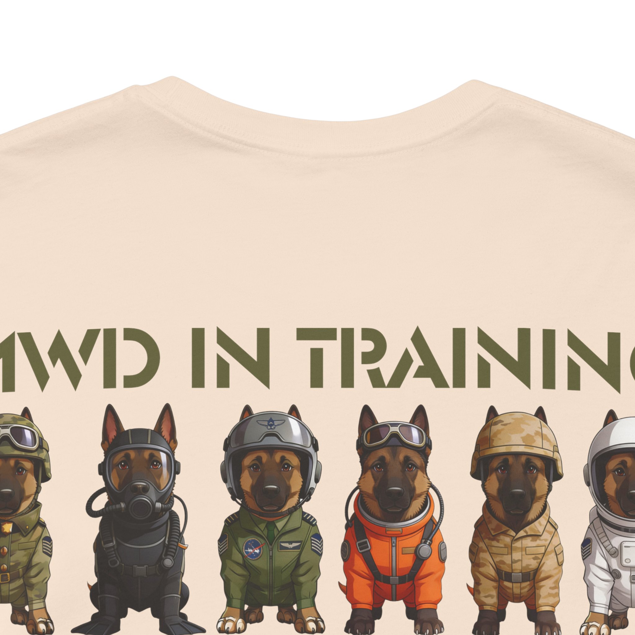 MWD In Training Tee — Military Working Dog Puppies Graphic T‑Shirt - Image 32
