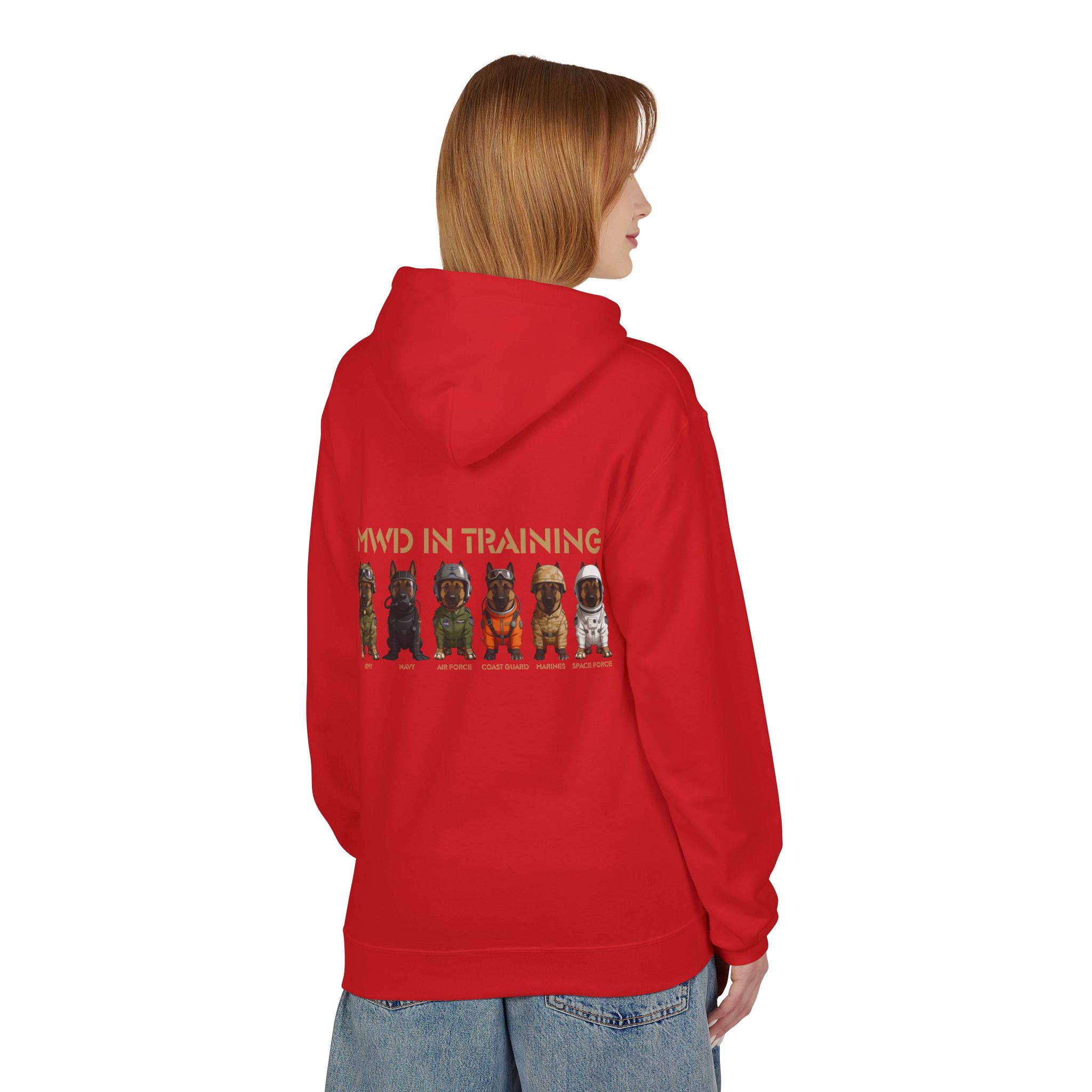 MWD in Training Hoodie — Military Working Dog Puppy Squad Sweatshirt - Image 16