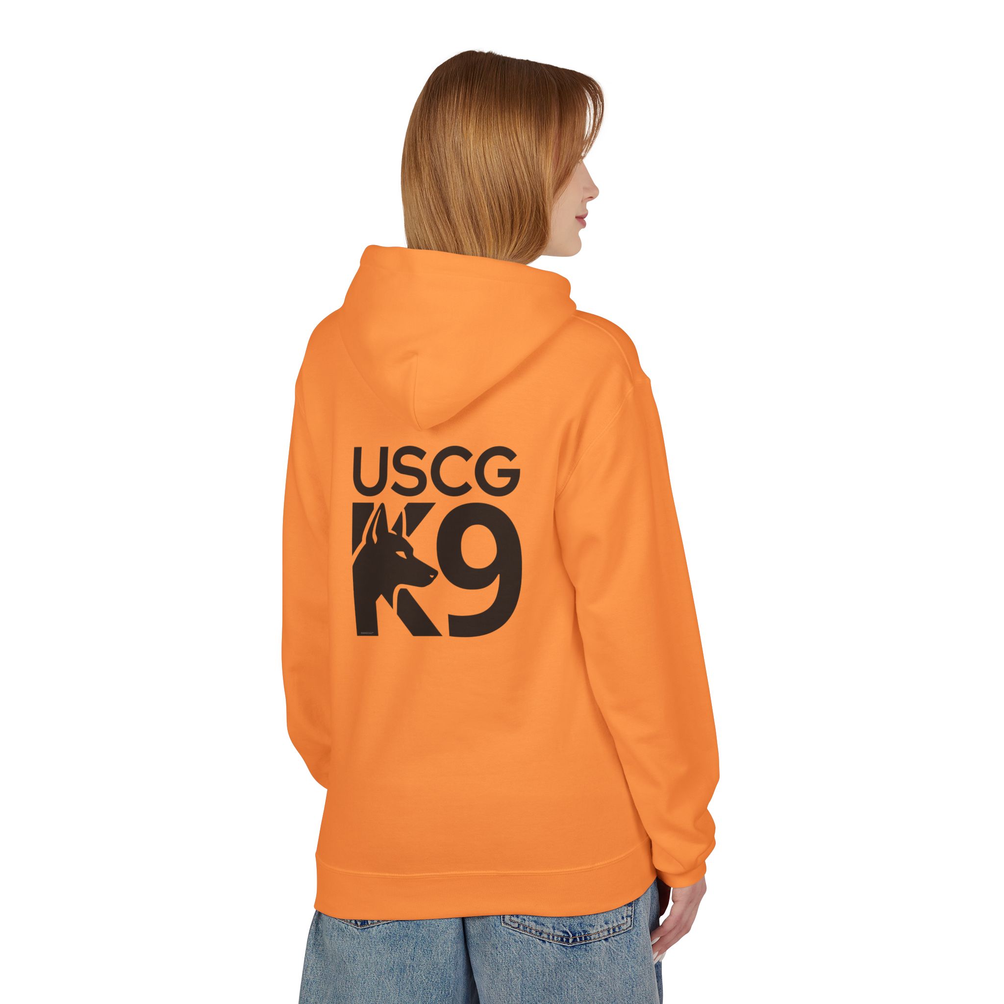 US Coast Guard K9 Hoodie — Military Working Dog Pullover for Air Force Handlers and Veterans - Image 4