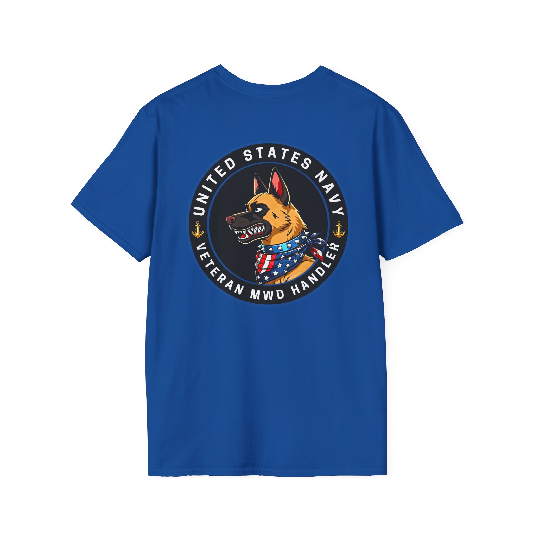 U. S. Navy Veteran MWD Handler T-Shirt - Image 34