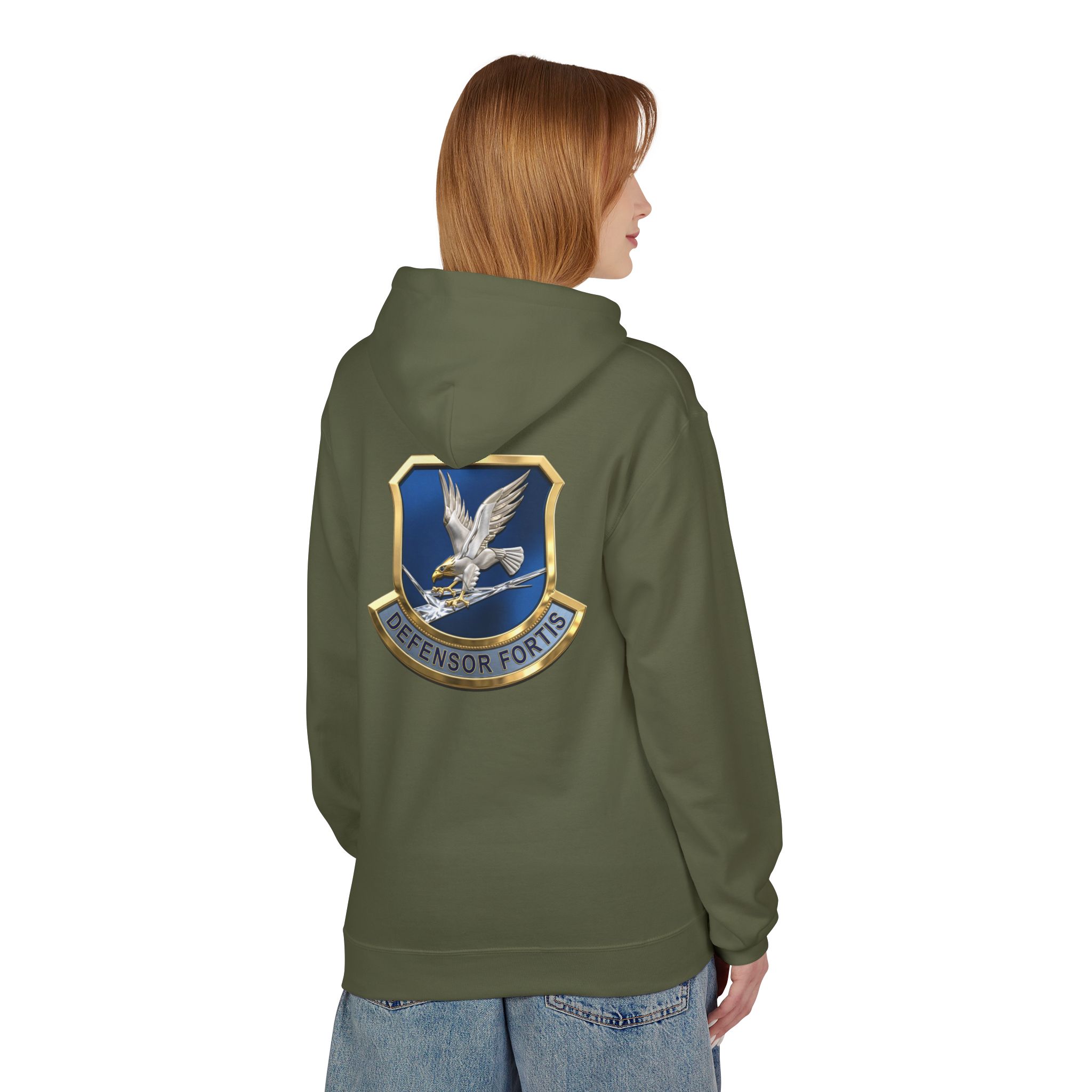 Defensor Fortis Eagle Hoodie - Image 11