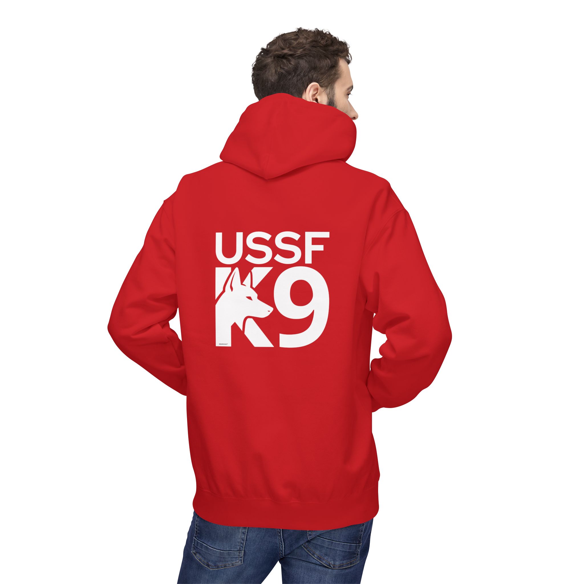 US SPACE FORCE K9 Hoodie - Military Working Dog Support Pullover - Image 21