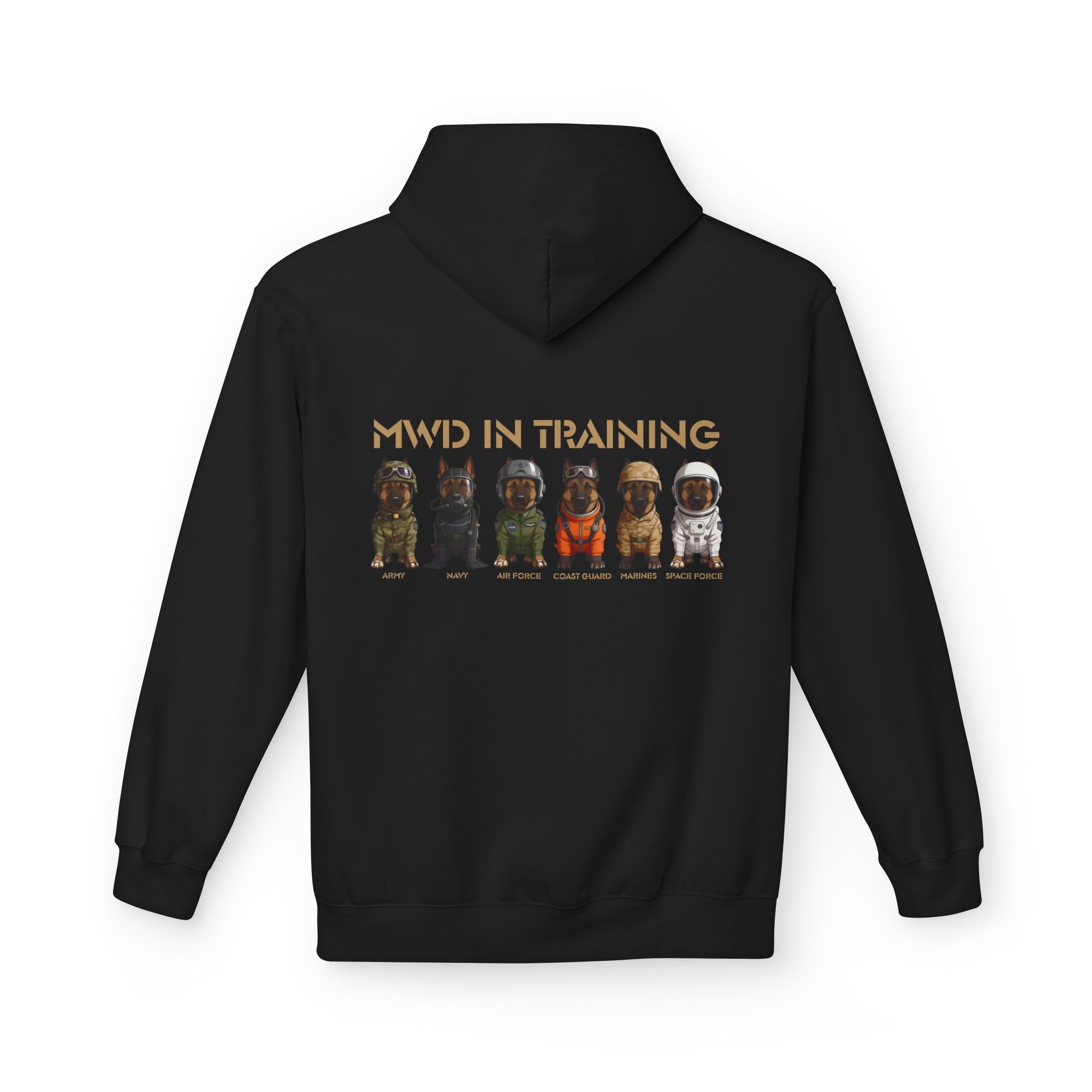MWD in Training Hoodie — Military Working Dog Puppy Squad Sweatshirt - Image 7