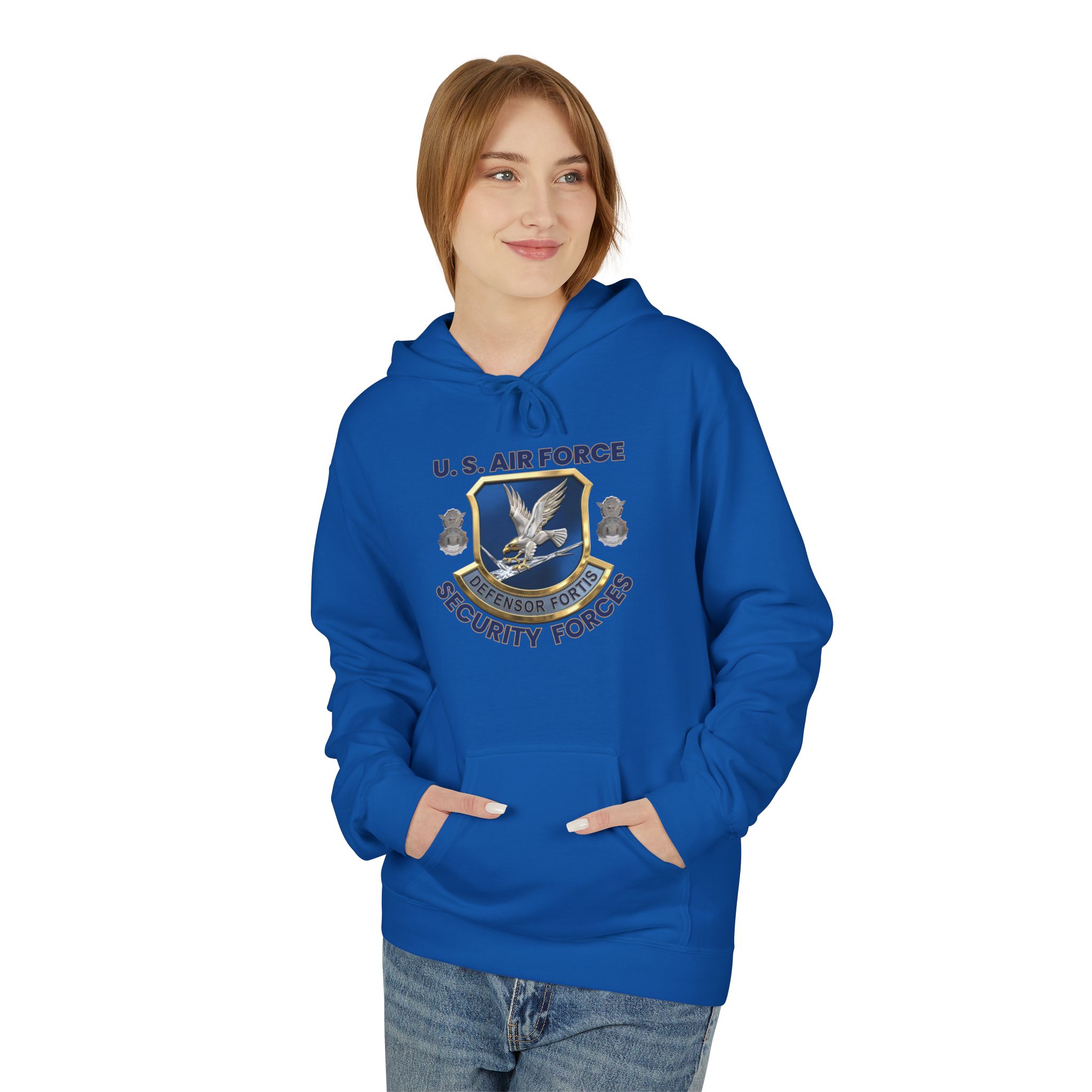 U.S. Air Force Security Forces Hoodie — Military Emblem Pullover - Image 21