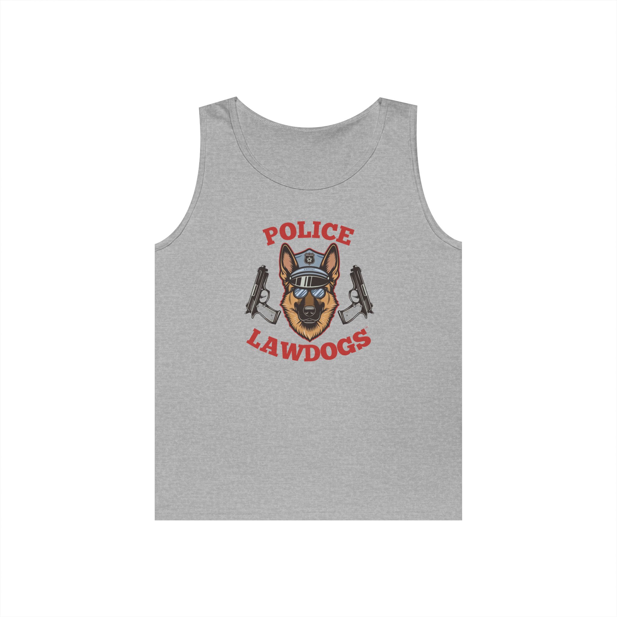 Police Lawdogs Tank Top — K9 Unit Tribute Muscle Tee - Image 9
