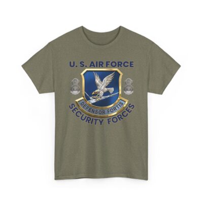 U.S. Air Force Security Forces Tee – “Defensor Fortis” Emblem