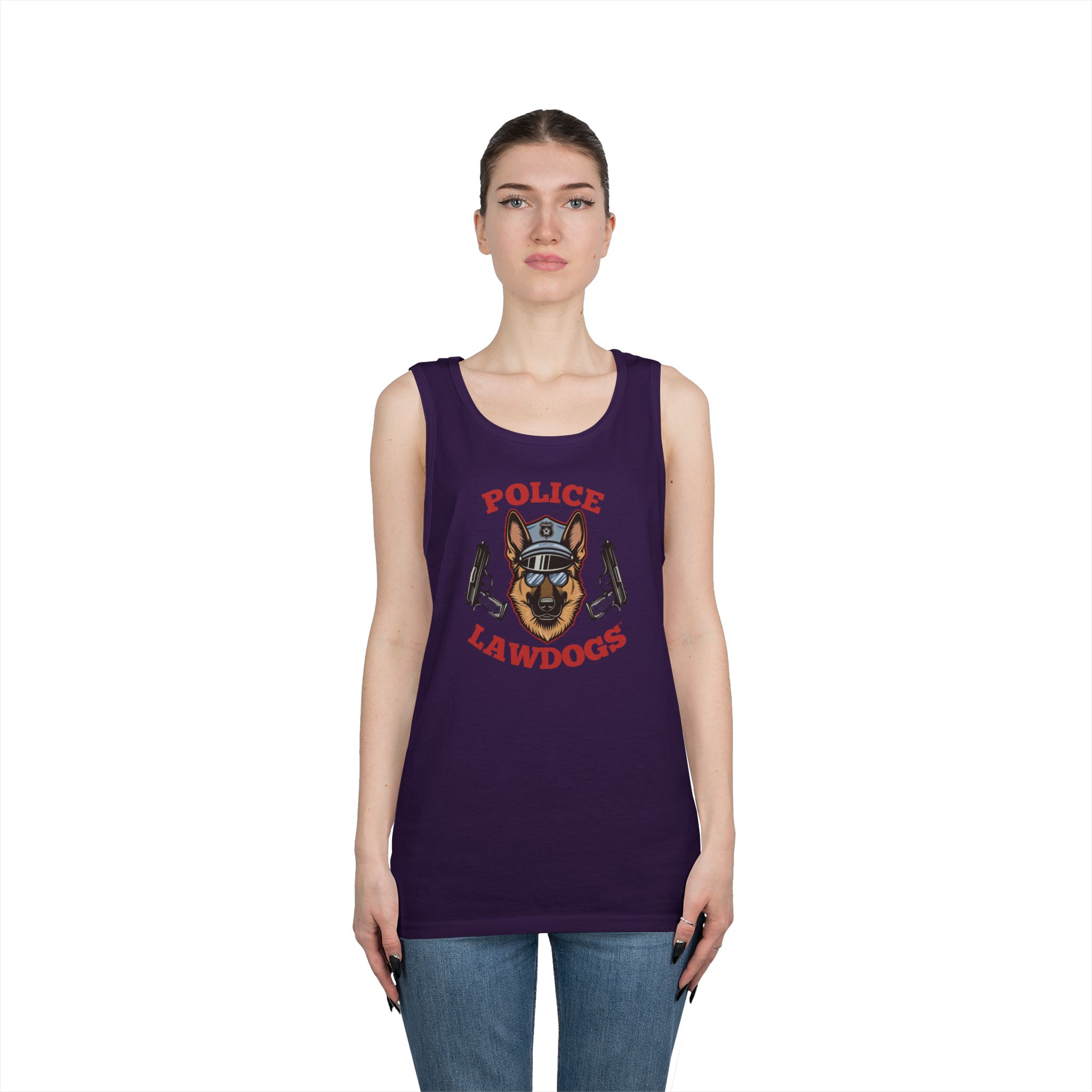 Police Lawdogs Tank Top — K9 Unit Tribute Muscle Tee - Image 27