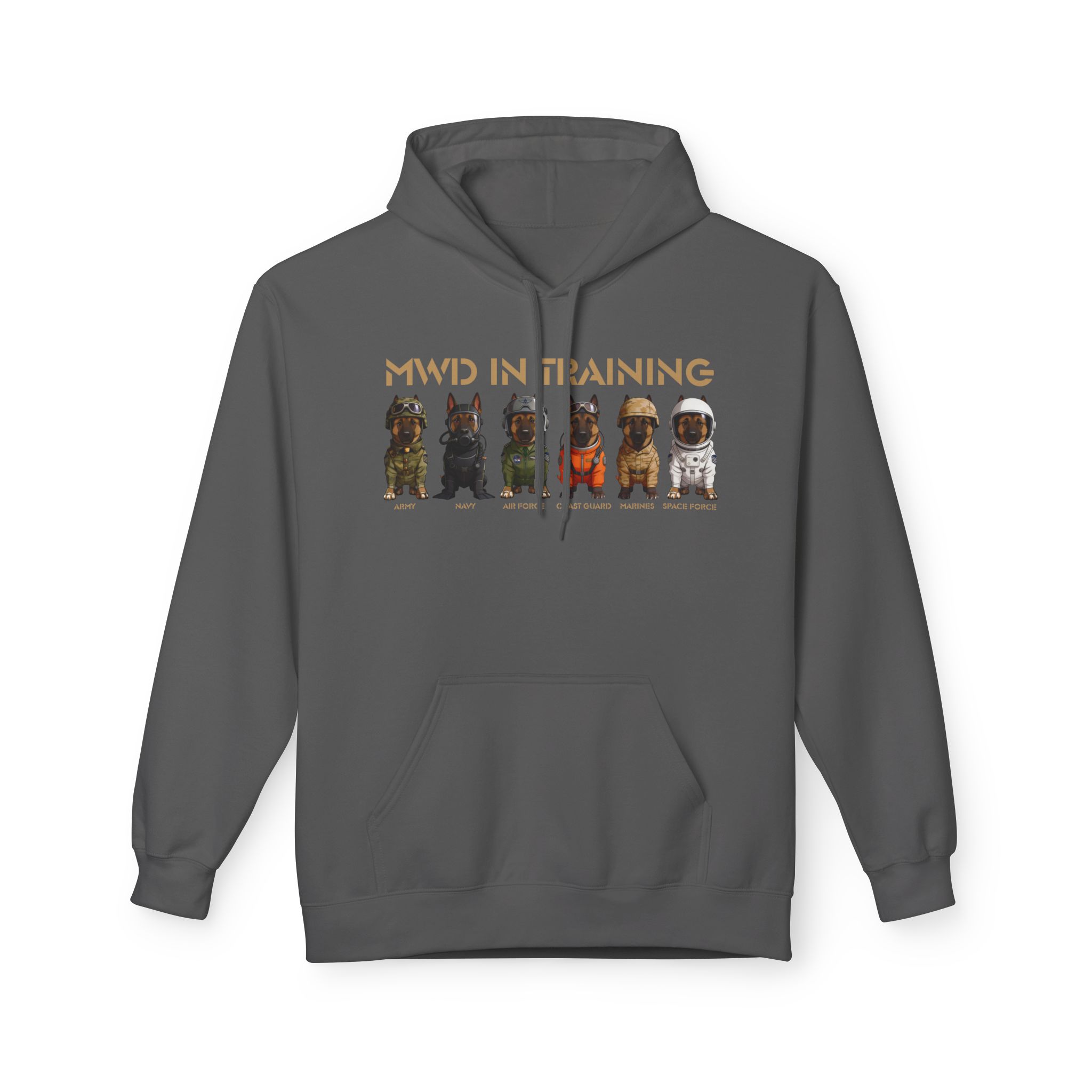 MWD in Training Hoodie — Military Working Dog Puppy Squad Sweatshirt - Image 16