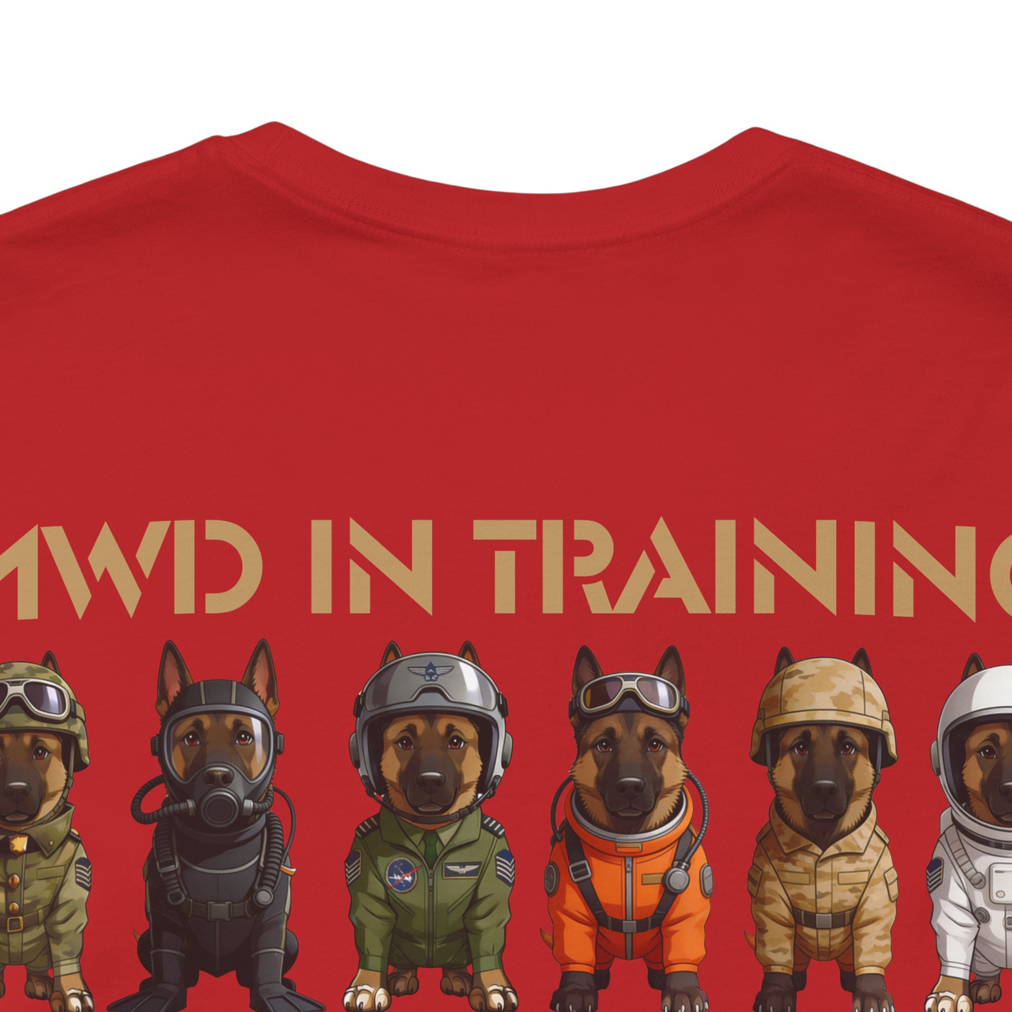 MWD In Training Tee — Military Working Dog Puppies Graphic T‑Shirt - Image 24