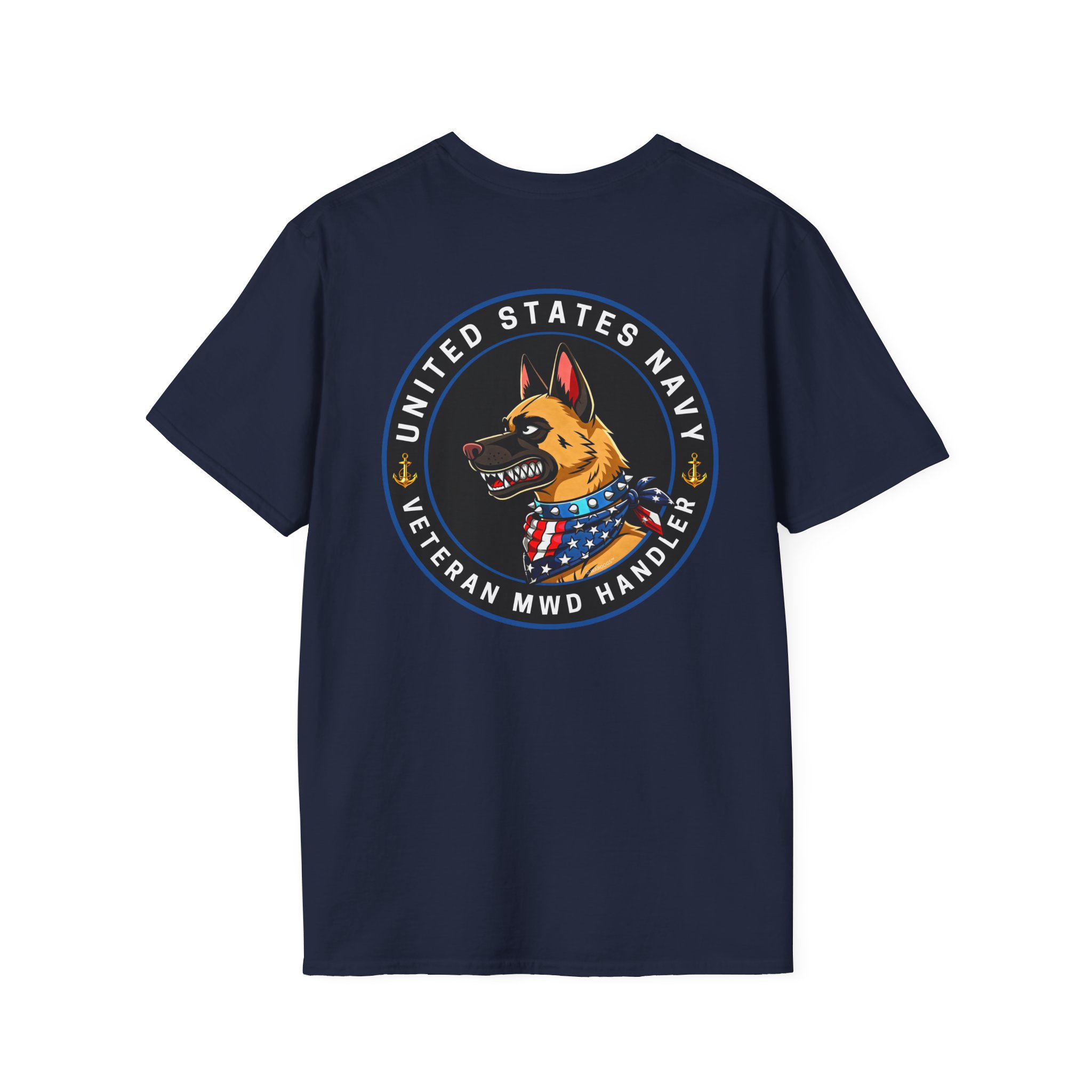 U. S. Navy Veteran MWD Handler T-Shirt - Image 38
