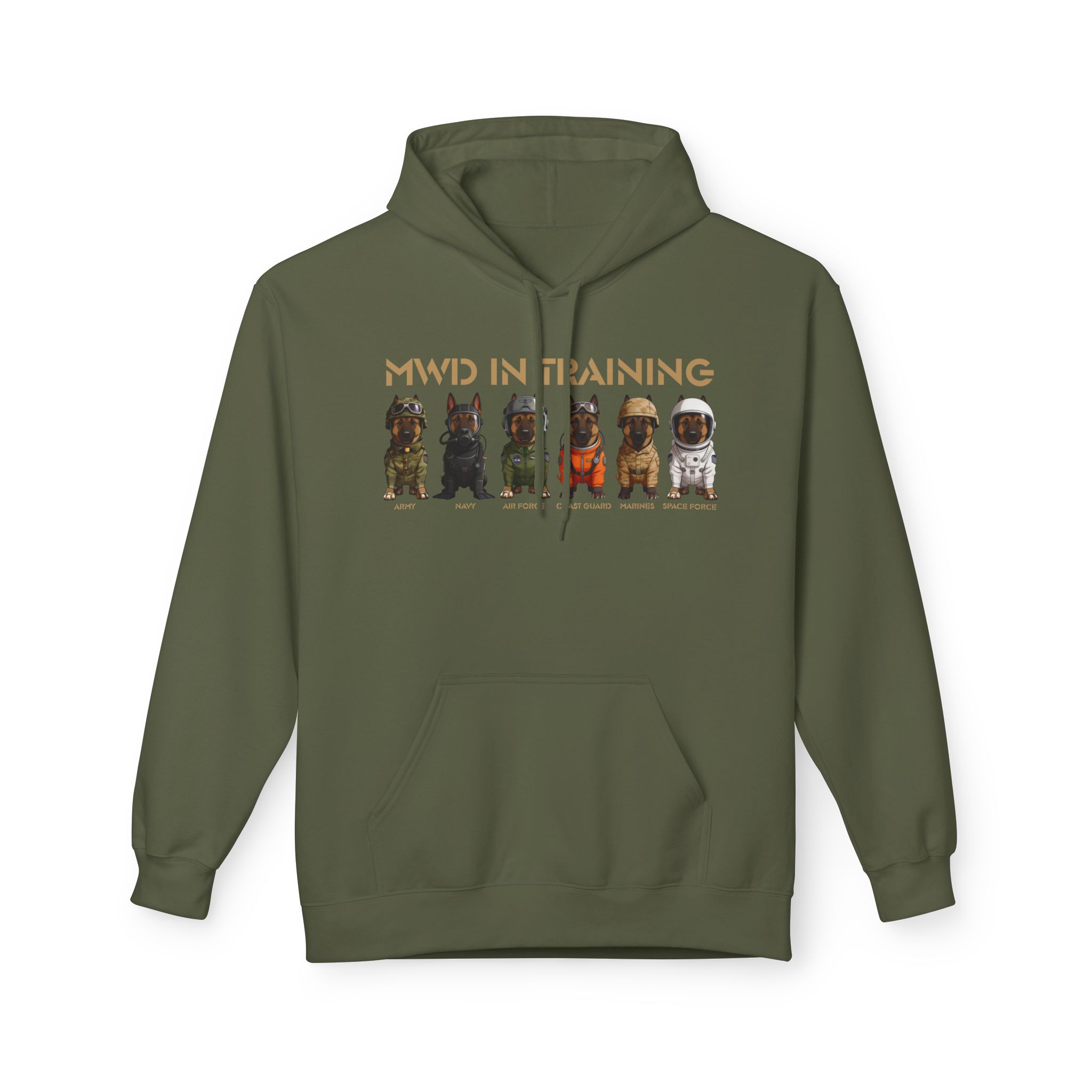MWD in Training Hoodie — Military Working Dog Puppy Squad Sweatshirt - Image 13