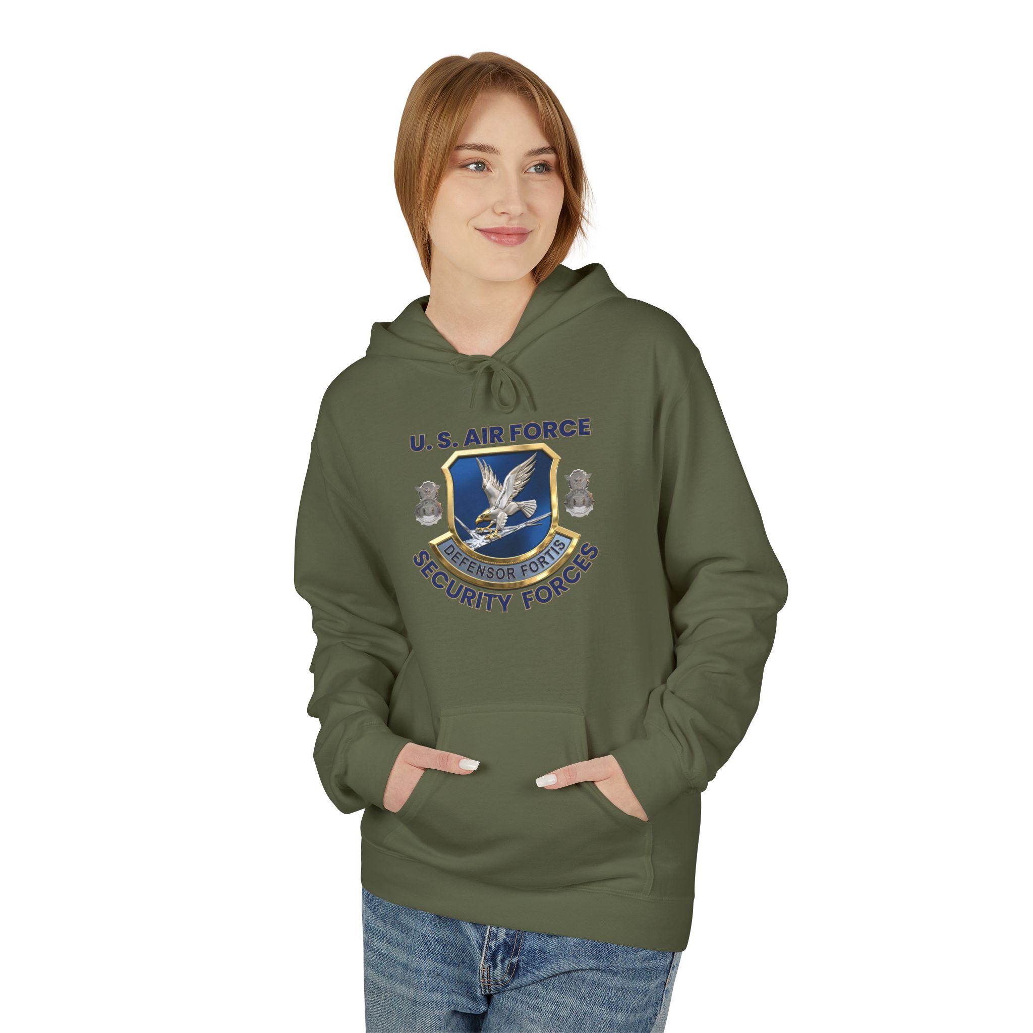 U.S. Air Force Security Forces Hoodie — Military Emblem Pullover - Image 15