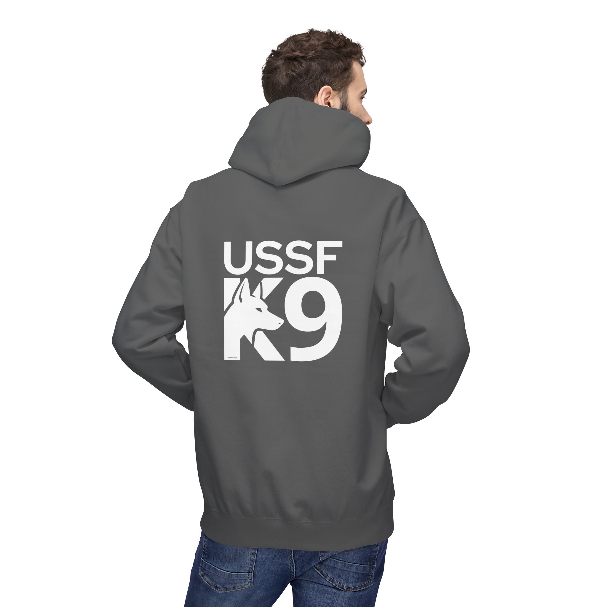 US SPACE FORCE K9 Hoodie - Military Working Dog Support Pullover - Image 9