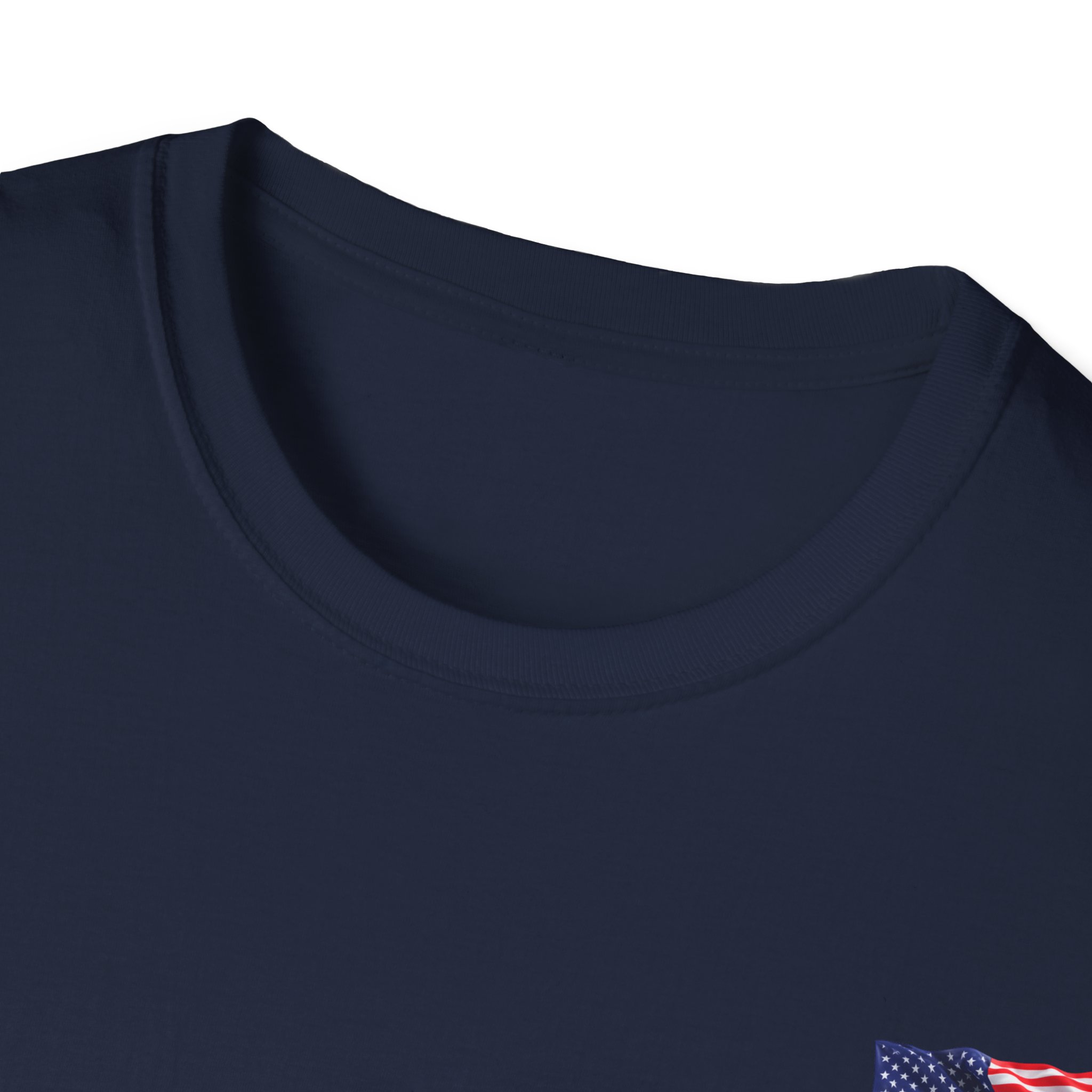 Veteran Space Force T-Shirt — "Land of the Free...Because of the Brave" USA Flag - Image 15