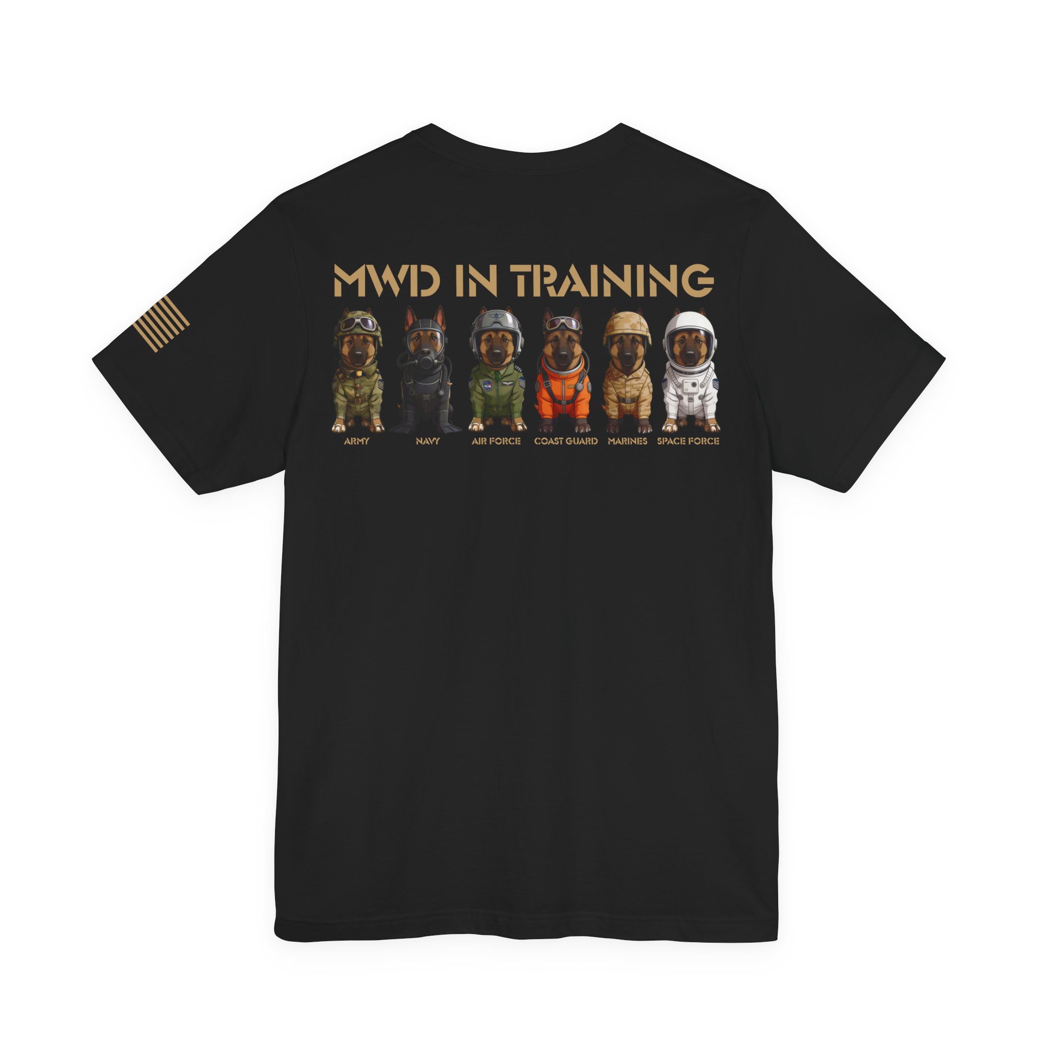 MWD In Training Tee — Military Working Dog Puppies Graphic T‑Shirt - Image 11