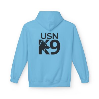 US Navy K9 Hoodie — Military Working Dog Pullover for Air Force Handlers and Veterans
