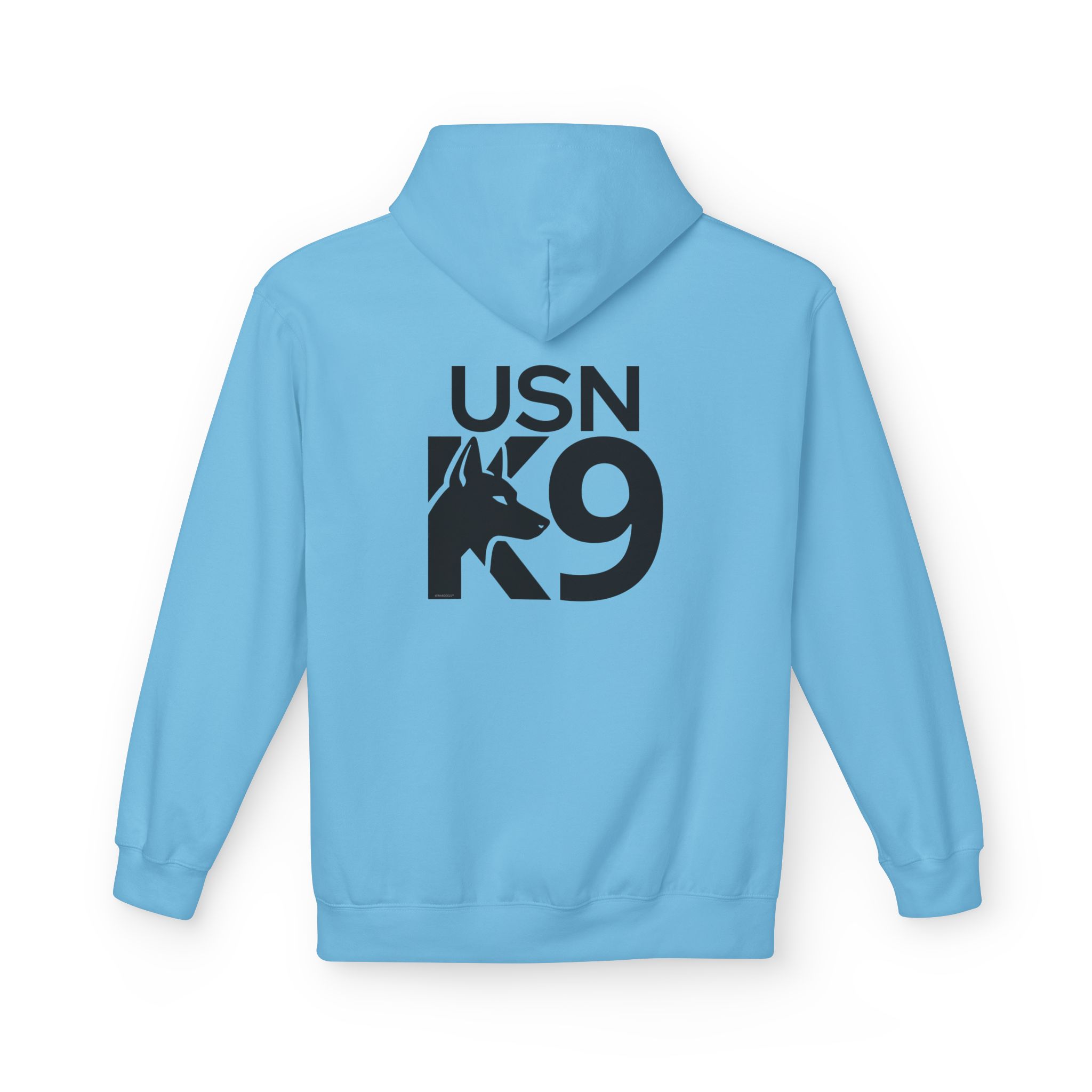 US Navy K9 Hoodie — Military Working Dog Pullover for Air Force Handlers and Veterans