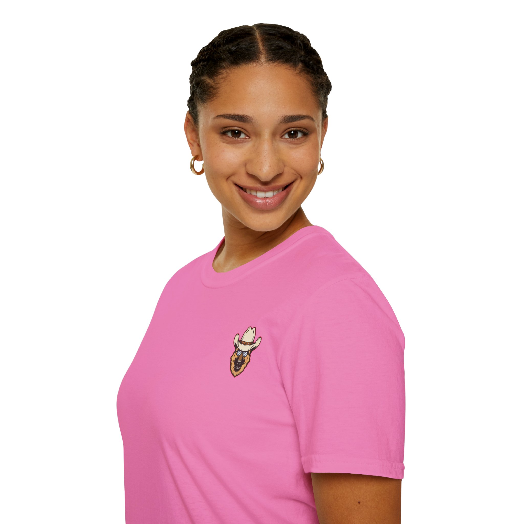 Sheriff Lawdogs T-Shirt — Cowboy Bear Badge Graphic Tee - Image 31