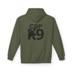 Customs & Border Patrol K9 Hoodie — Law Enforcement Working Dog Pullover