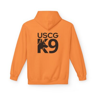 US Coast Guard K9 Hoodie — Military Working Dog Pullover for Air Force Handlers and Veterans