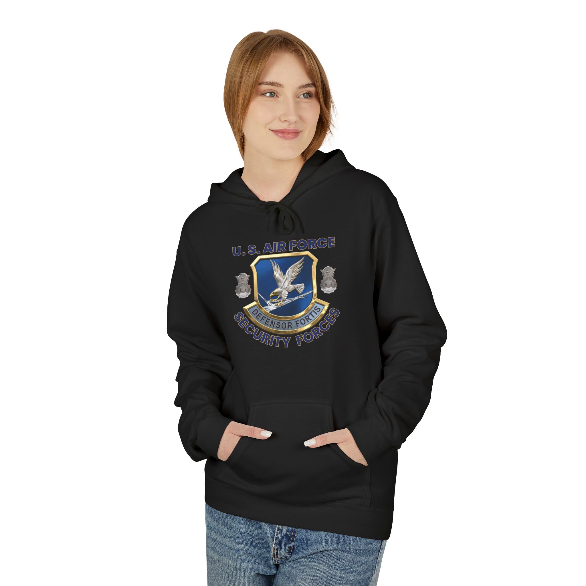 U.S. Air Force Security Forces Hoodie — Military Emblem Pullover - Image 9