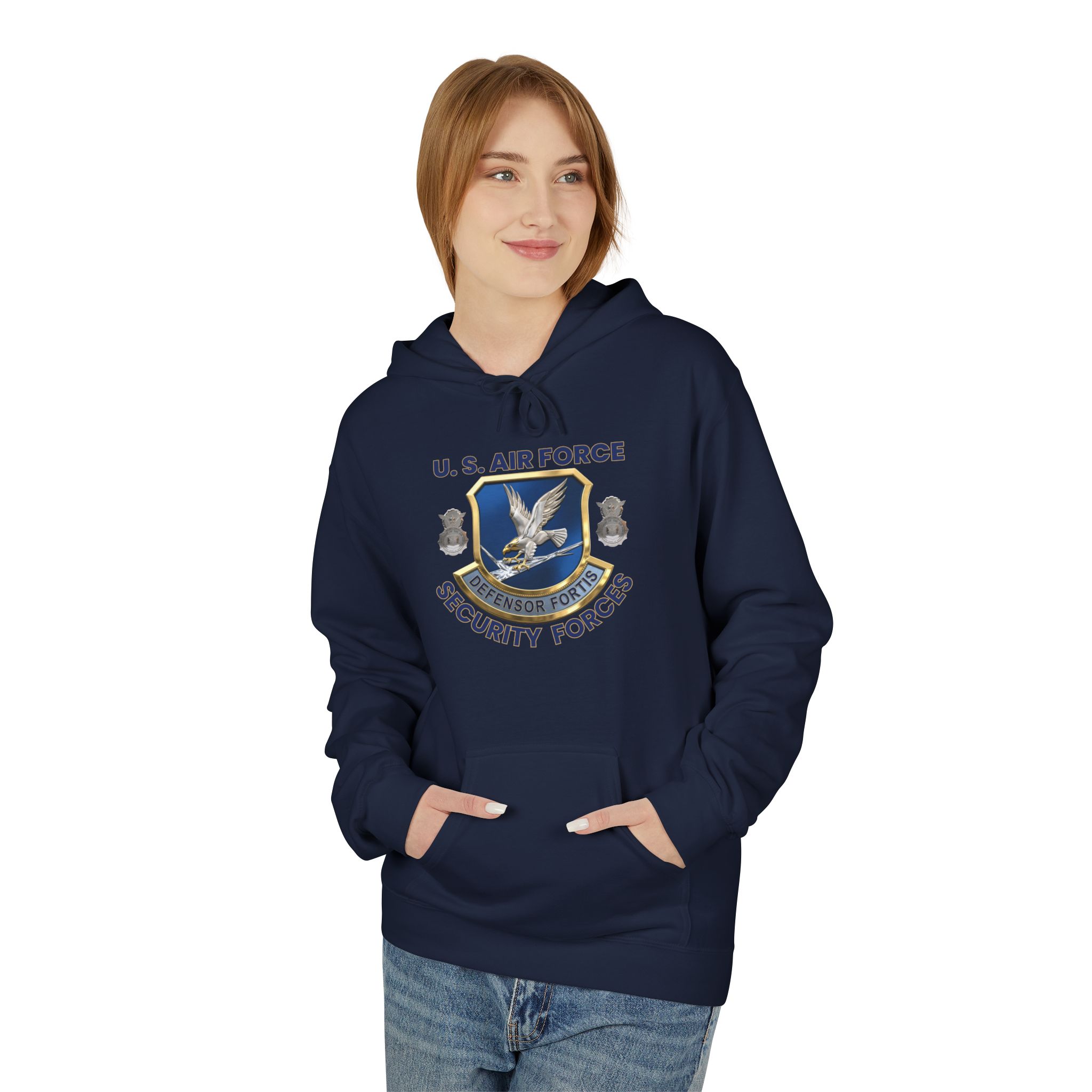 U.S. Air Force Security Forces Hoodie — Military Emblem Pullover - Image 24