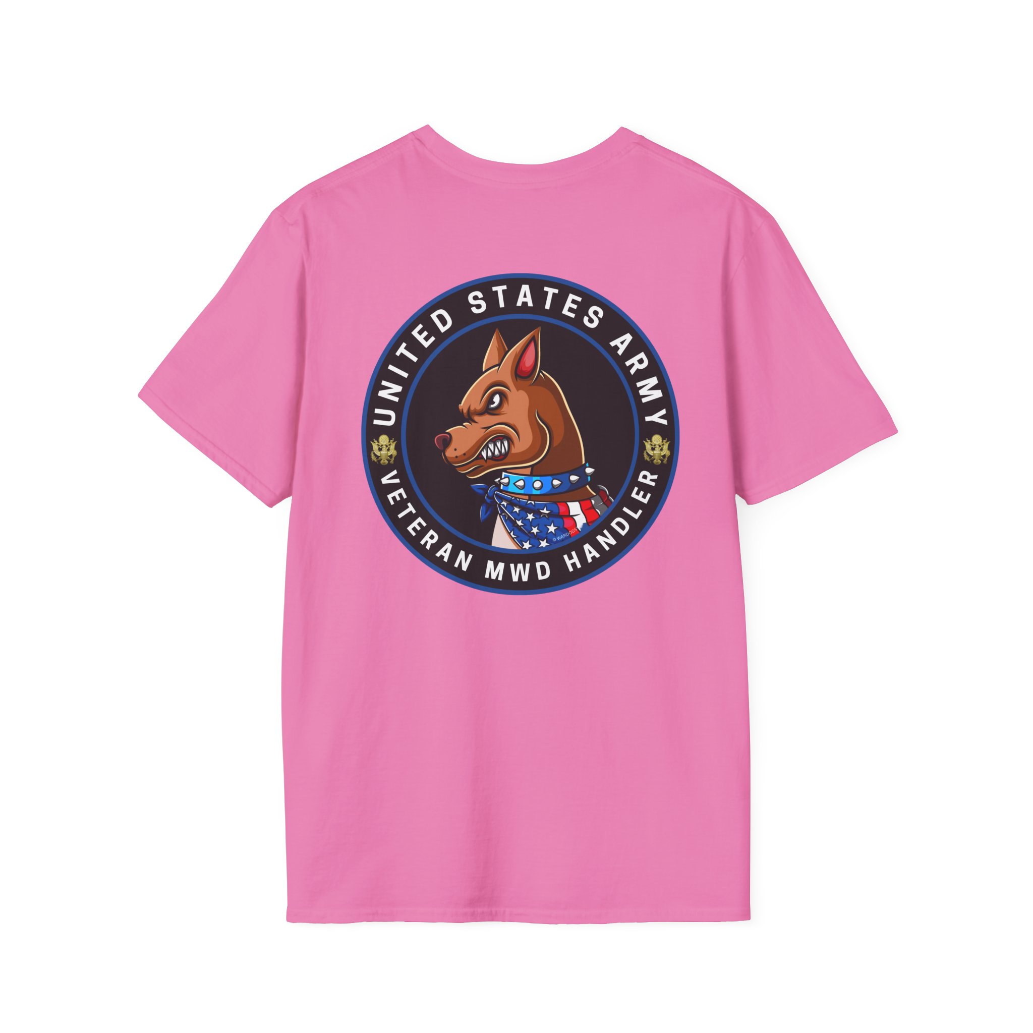 U.S. Army Veteran MWD Handler T-Shirt - Image 46