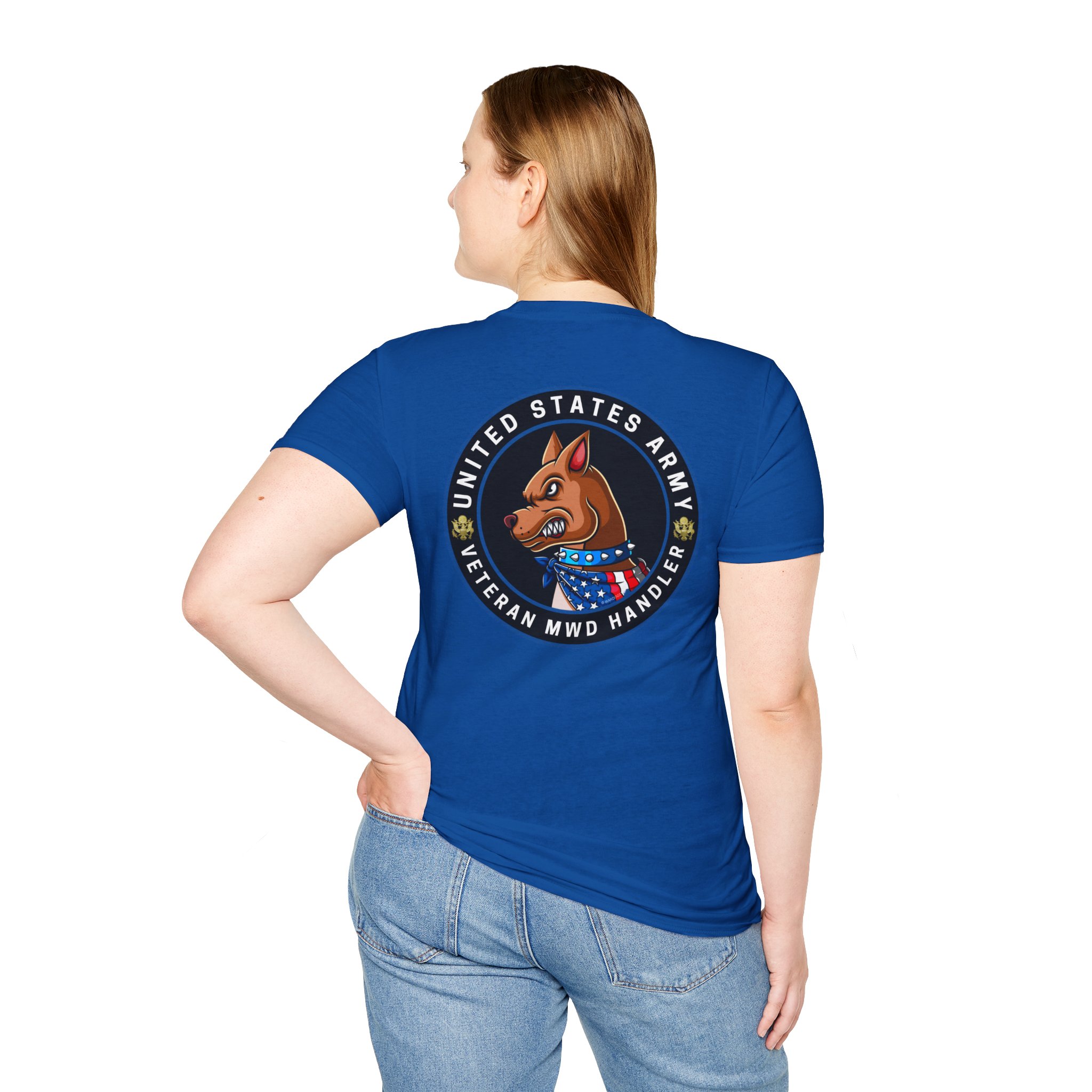 U.S. Army Veteran MWD Handler T-Shirt - Image 36