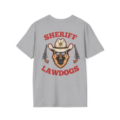 Sheriff Lawdogs Graphic T-Shirt – Back Design