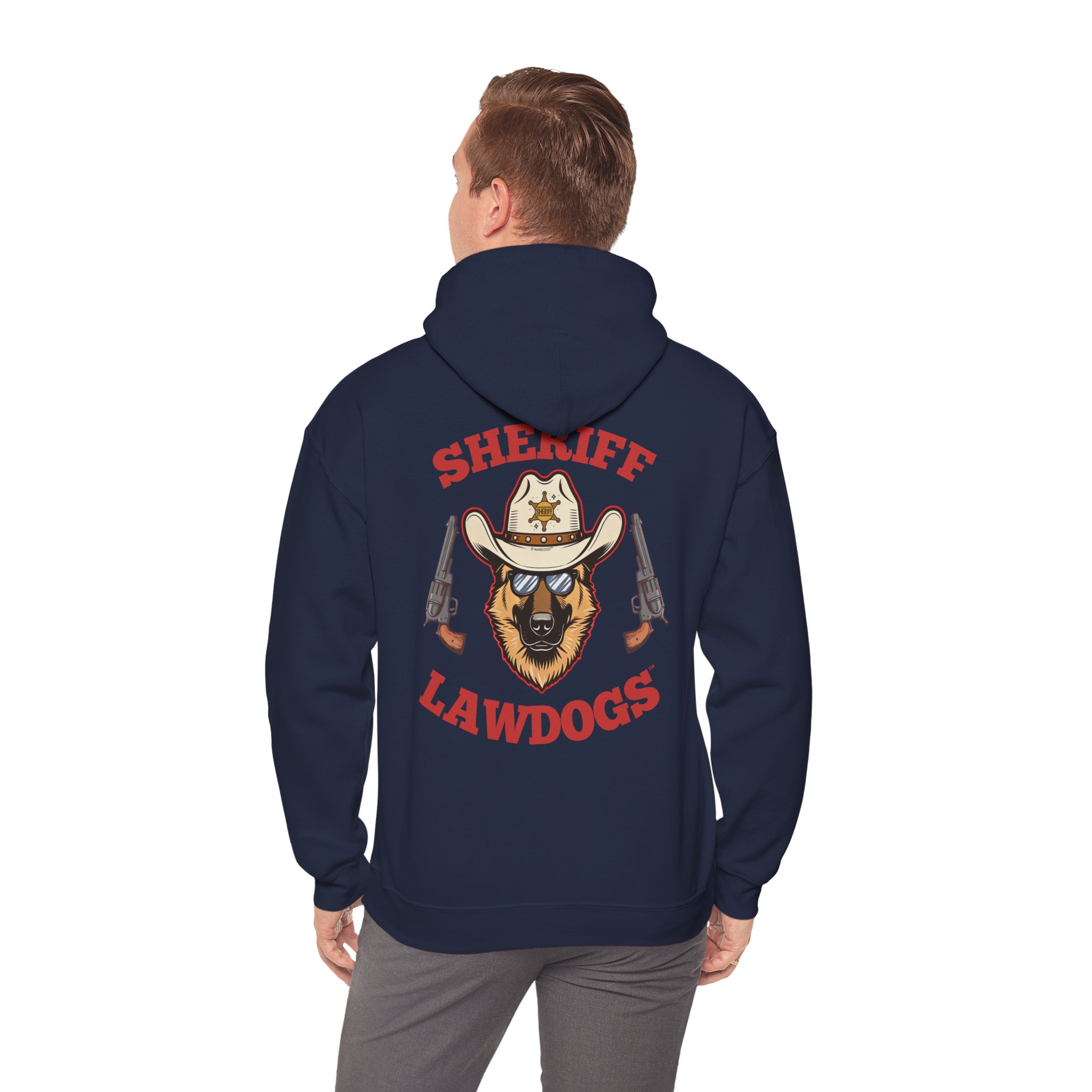 Sheriff Lawdogs Hoodie — Western German Shepherd Sheriff Pullover - Image 18
