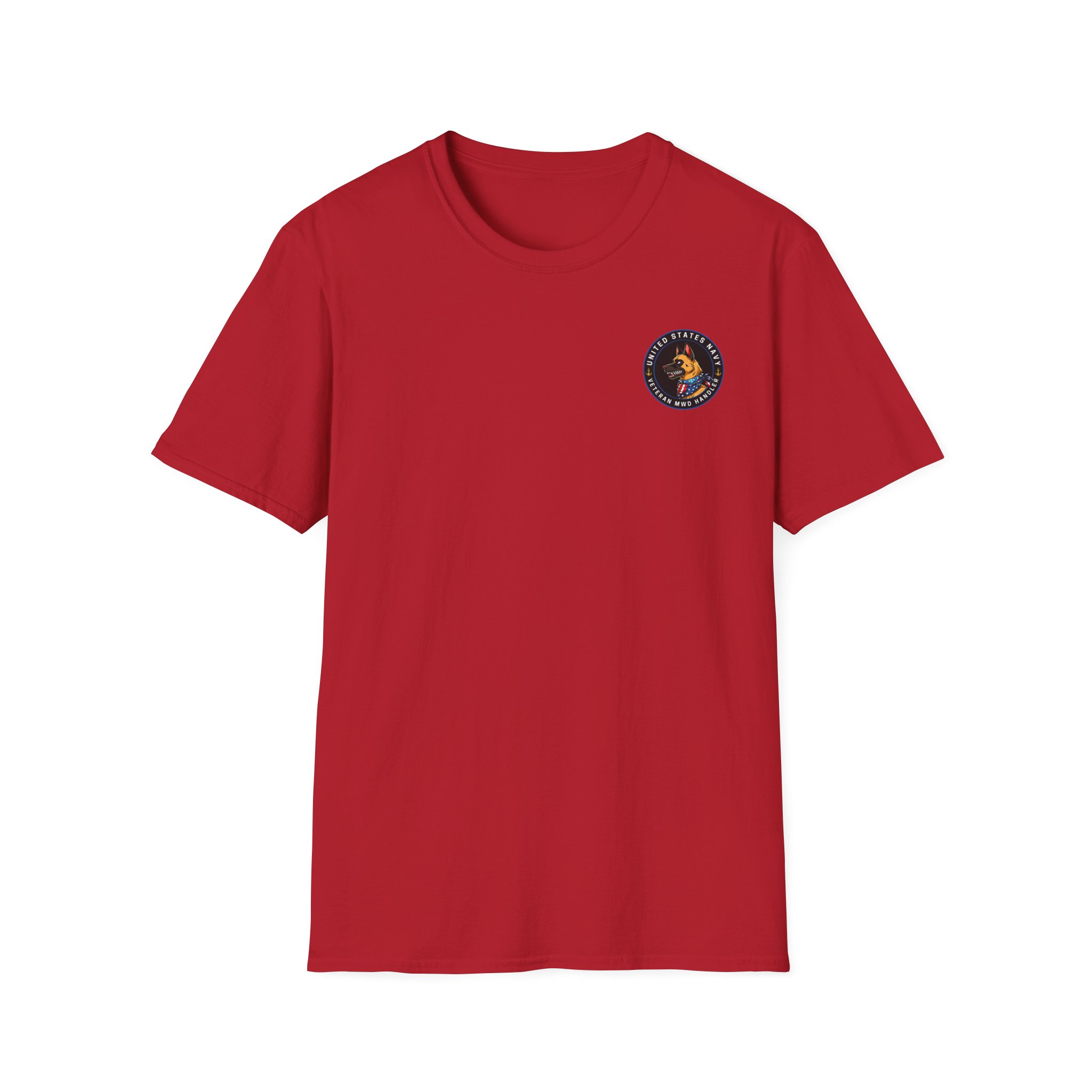 U. S. Navy Veteran MWD Handler T-Shirt - Image 45