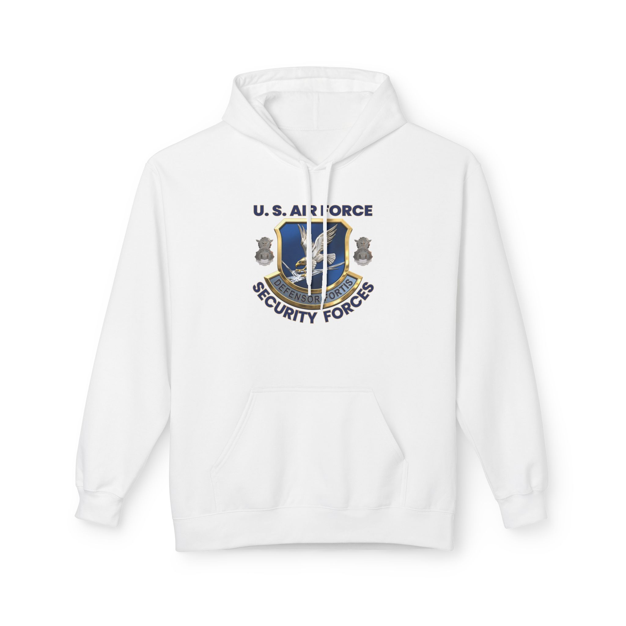 U.S. Air Force Security Forces Hoodie — Military Emblem Pullover