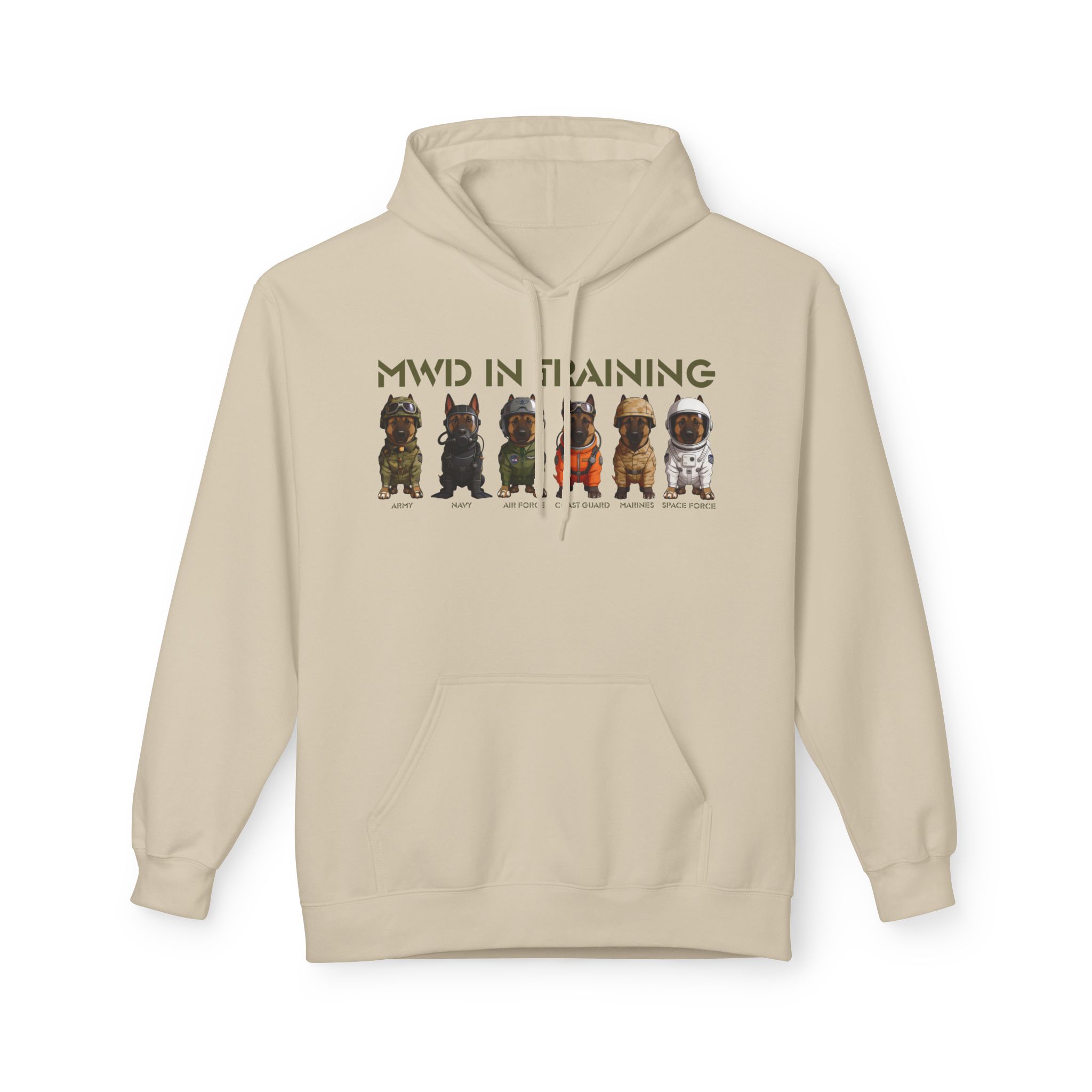 MWD in Training Hoodie — Military Working Dog Puppy Squad Sweatshirt - Image 13
