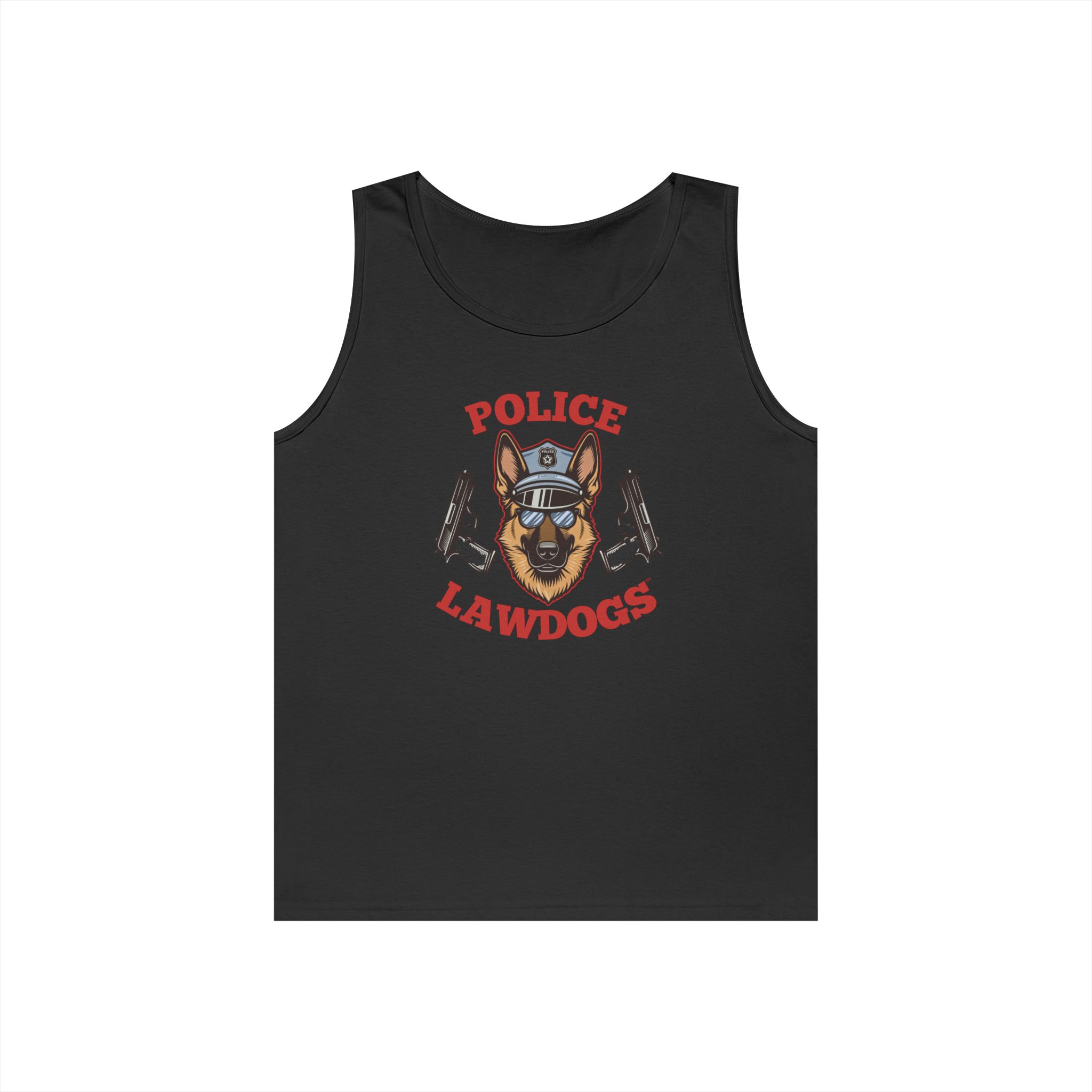 Police Lawdogs Tank Top — K9 Unit Tribute Muscle Tee - Image 5