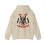 Police Lawdogs Hoodie — K9 Unit German Shepherd Tactical Pullover