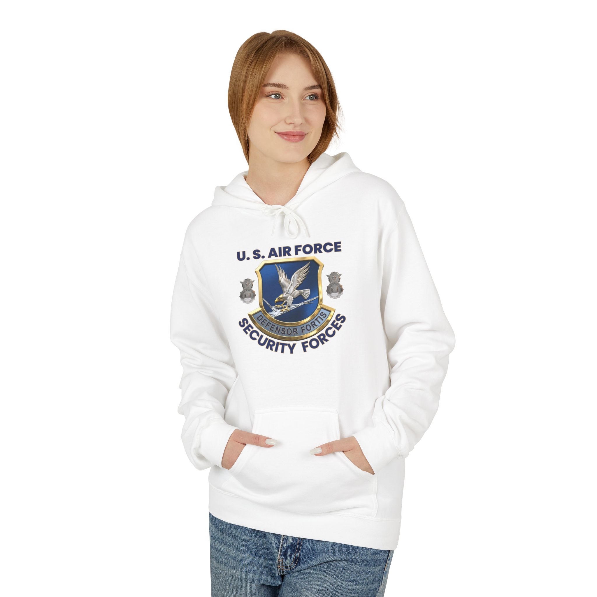 U.S. Air Force Security Forces Hoodie — Military Emblem Pullover - Image 3