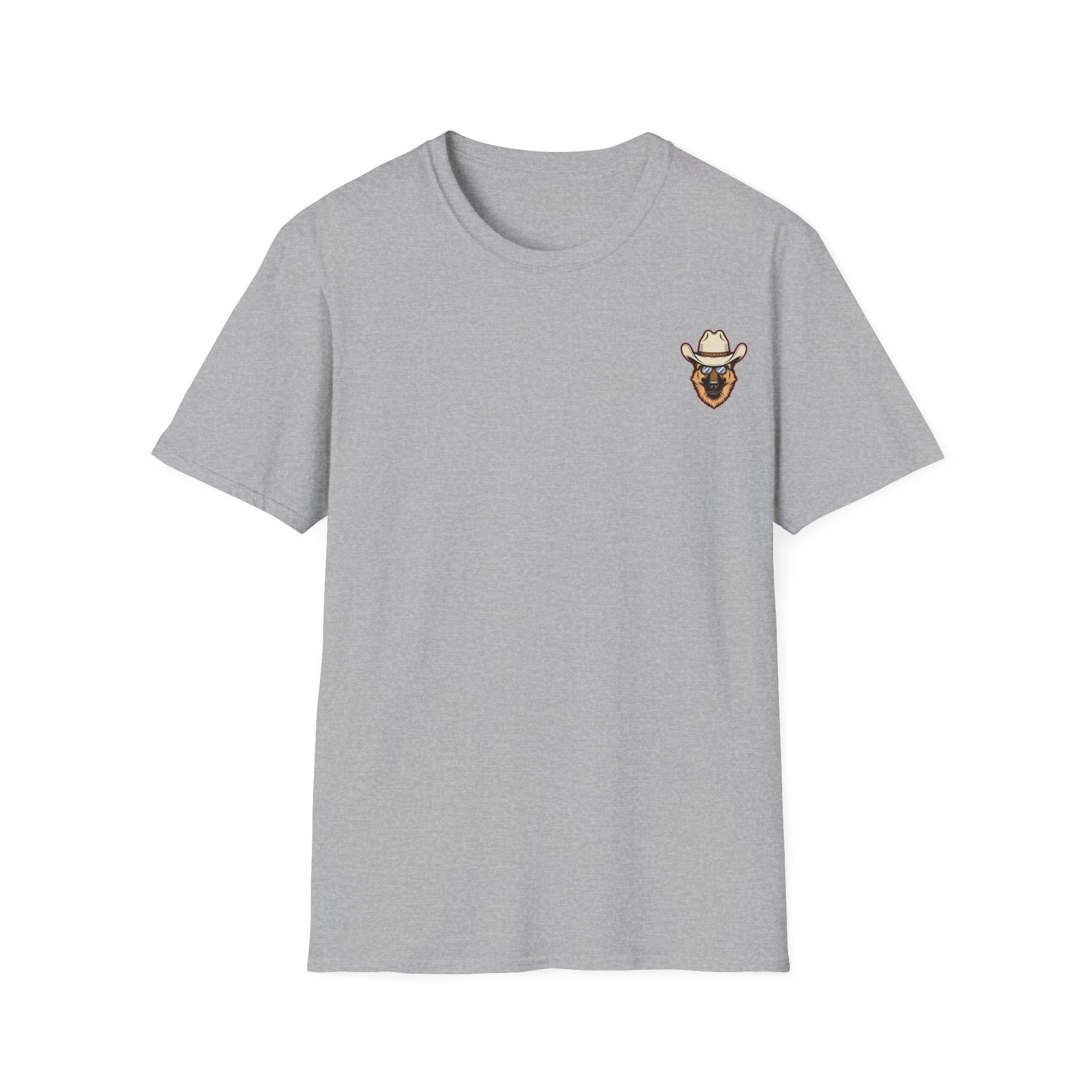 Sheriff Lawdogs T-Shirt — Cowboy Bear Badge Graphic Tee - Image 17