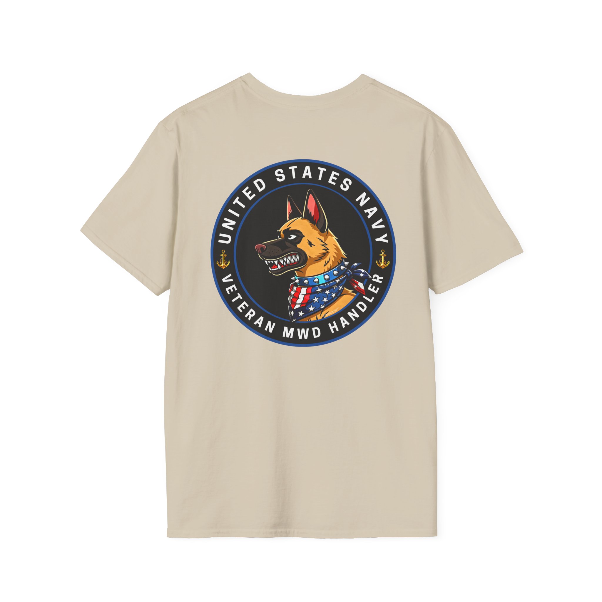 U. S. Navy Veteran MWD Handler T-Shirt - Image 14