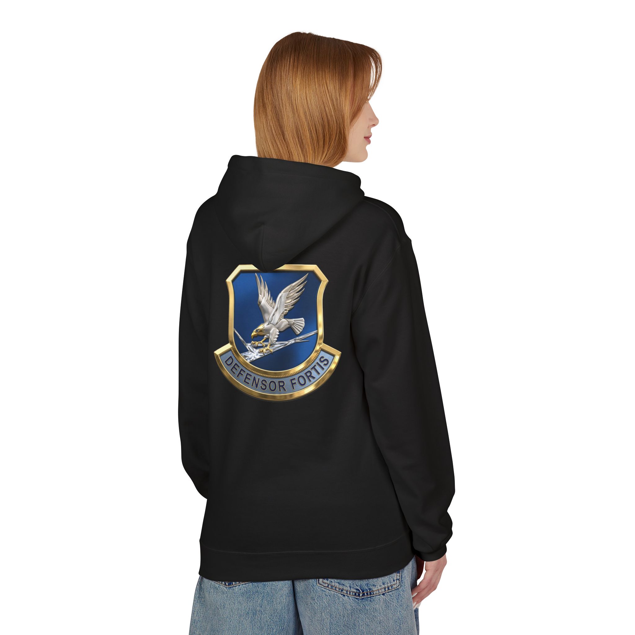 Defensor Fortis Eagle Hoodie - Image 7
