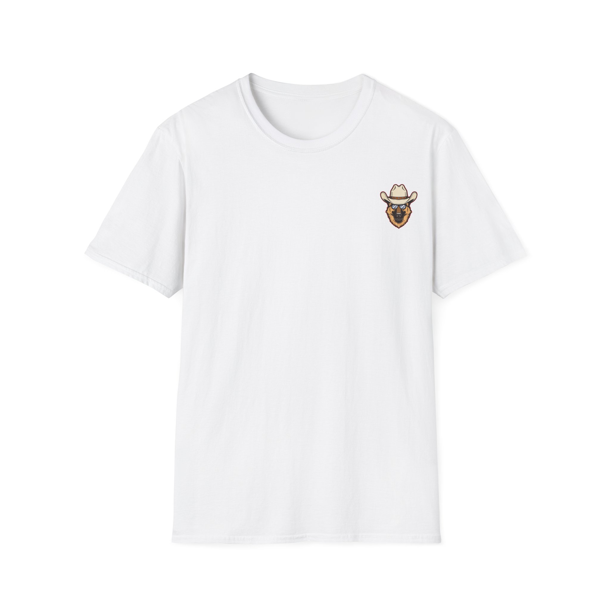 Sheriff Lawdogs T-Shirt — Cowboy Bear Badge Graphic Tee - Image 5